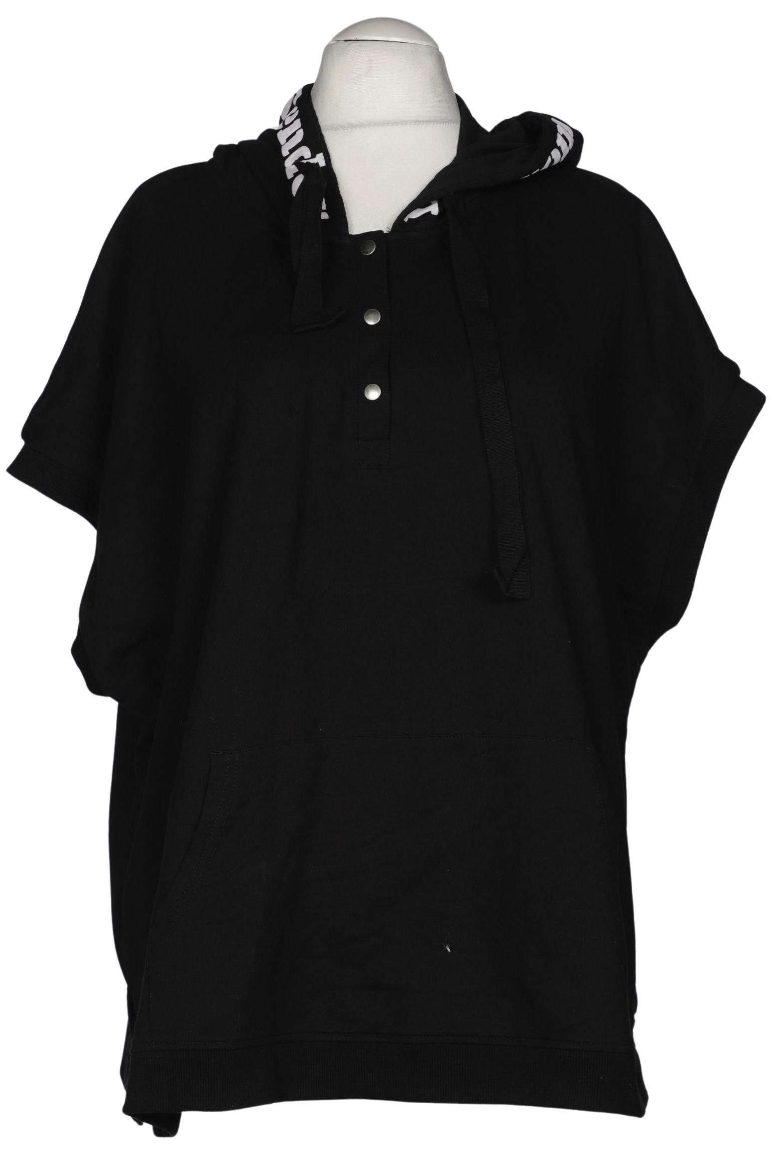 

Ulla Popken Damen Kapuzenpullover, schwarz, Gr. 54