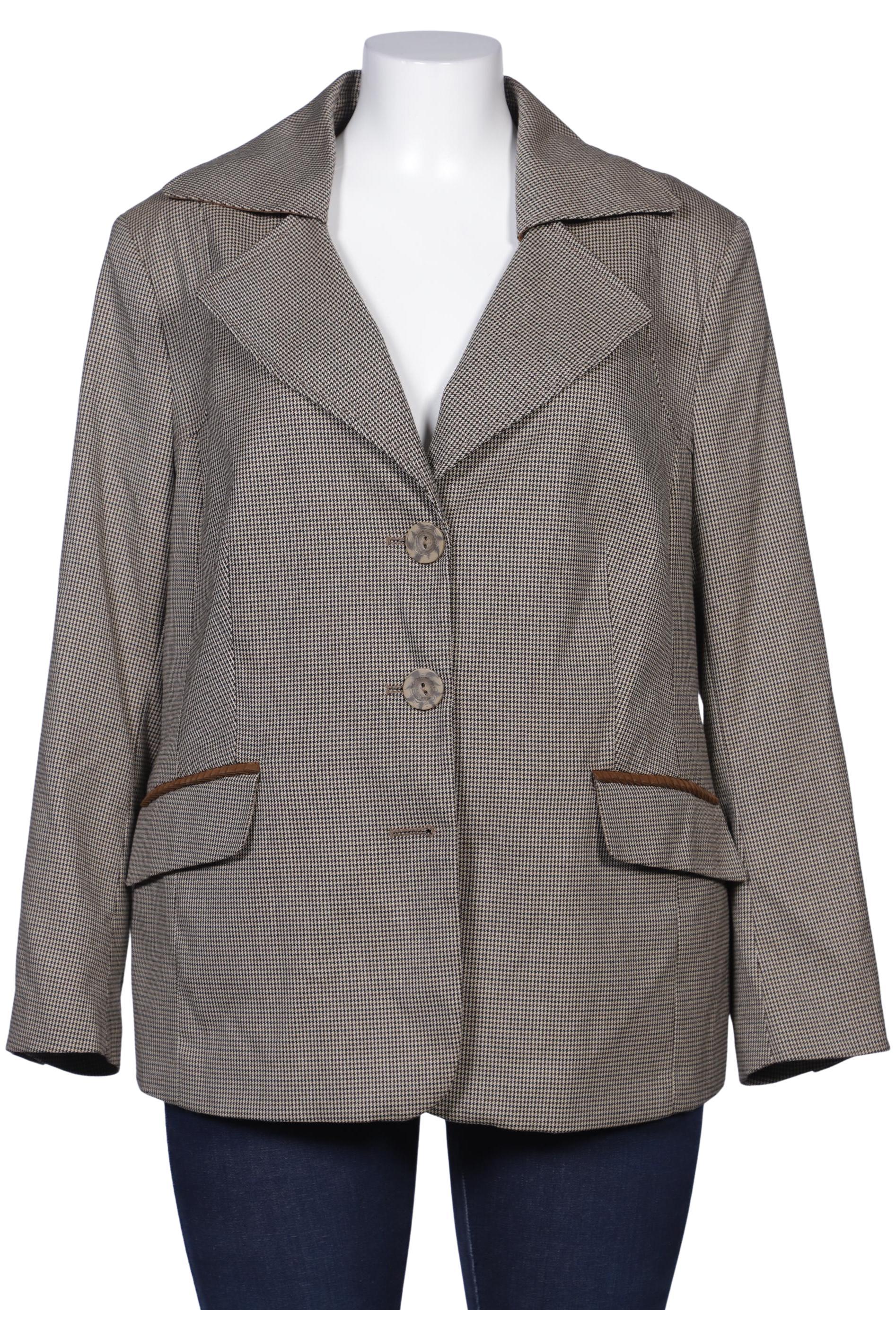 

Ulla Popken Damen Blazer, beige, Gr. 48