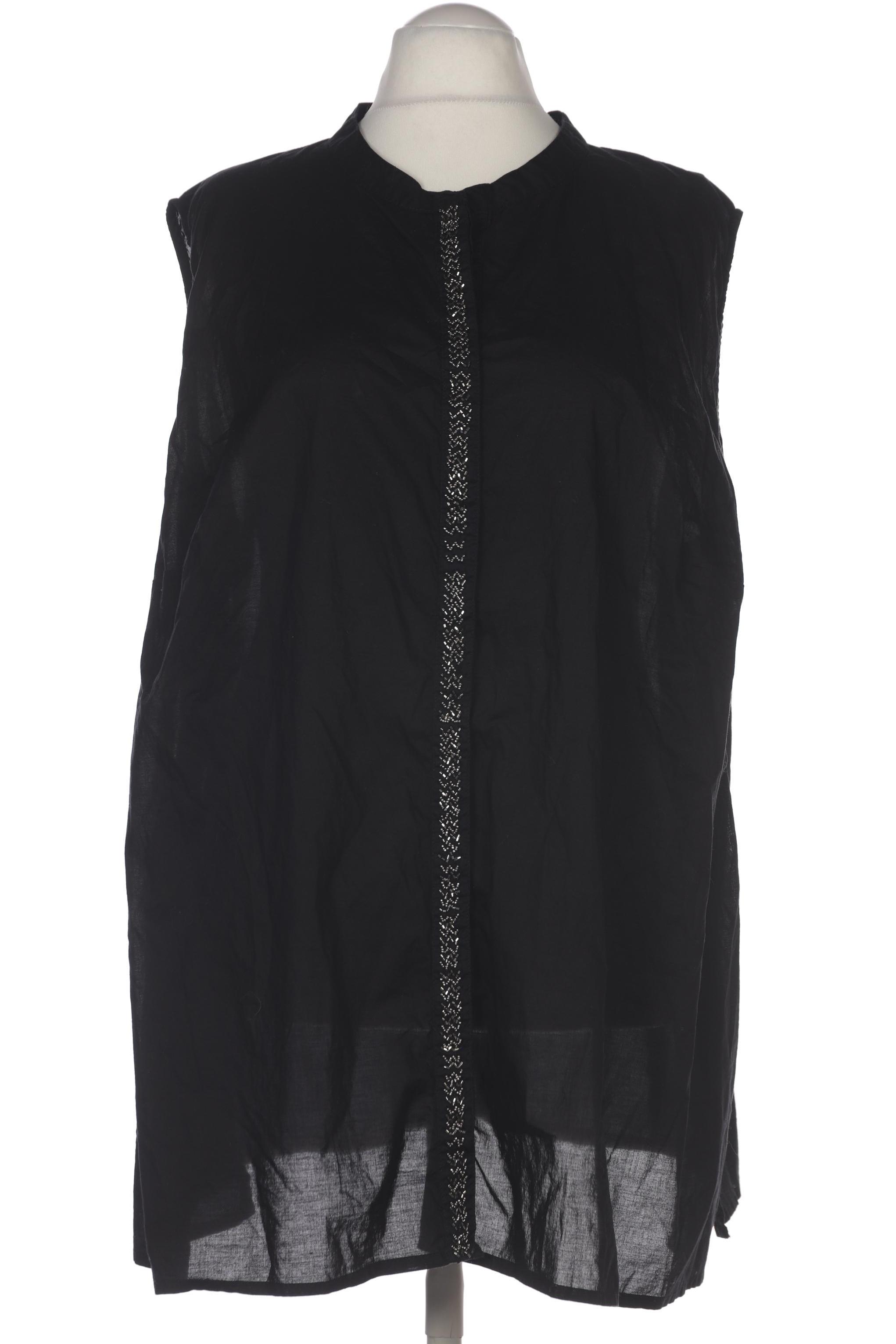 

Ulla Popken Damen Bluse, schwarz, Gr. 58