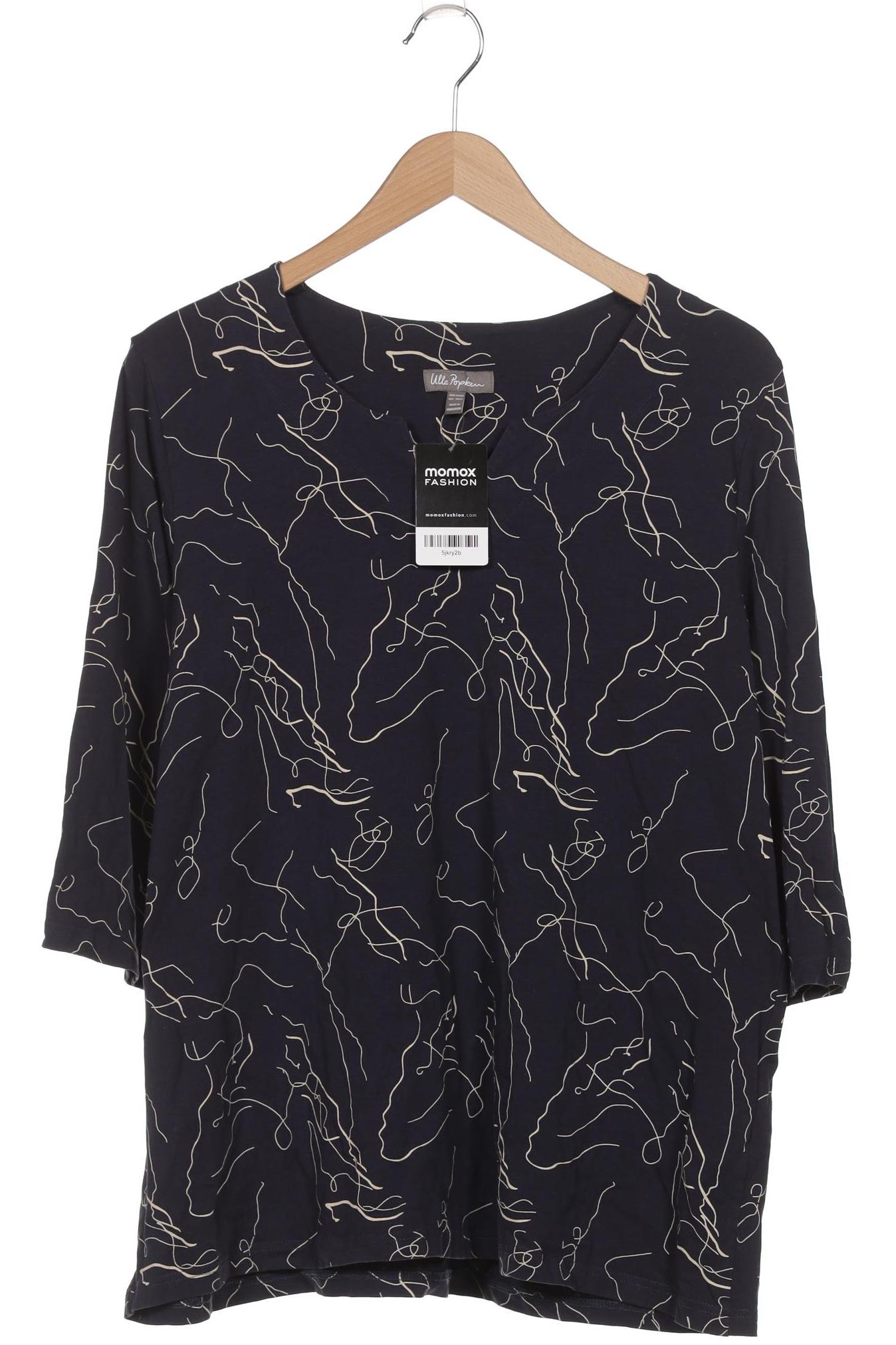 

Ulla Popken Damen Langarmshirt, marineblau, Gr. 42