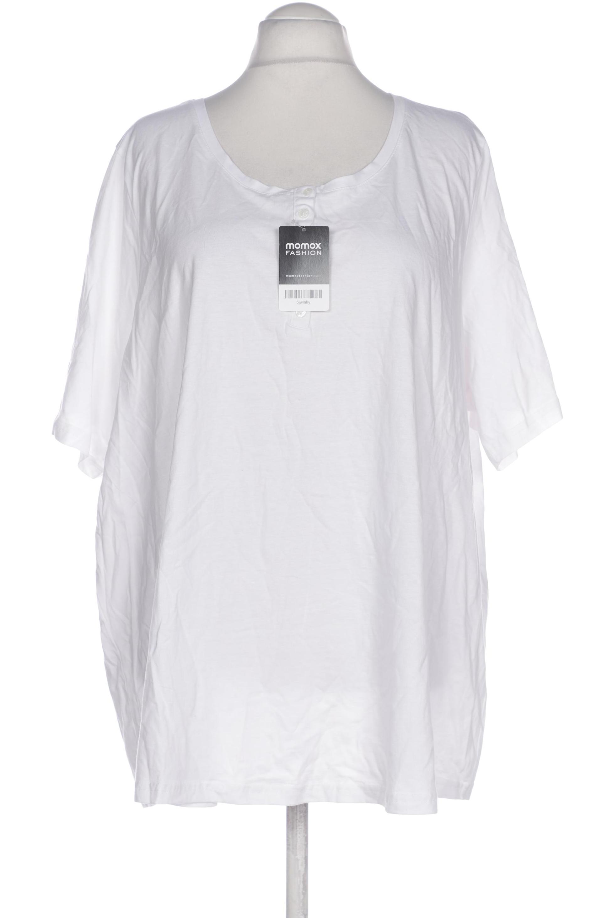 

Ulla Popken Damen T-Shirt, weiß, Gr. 56