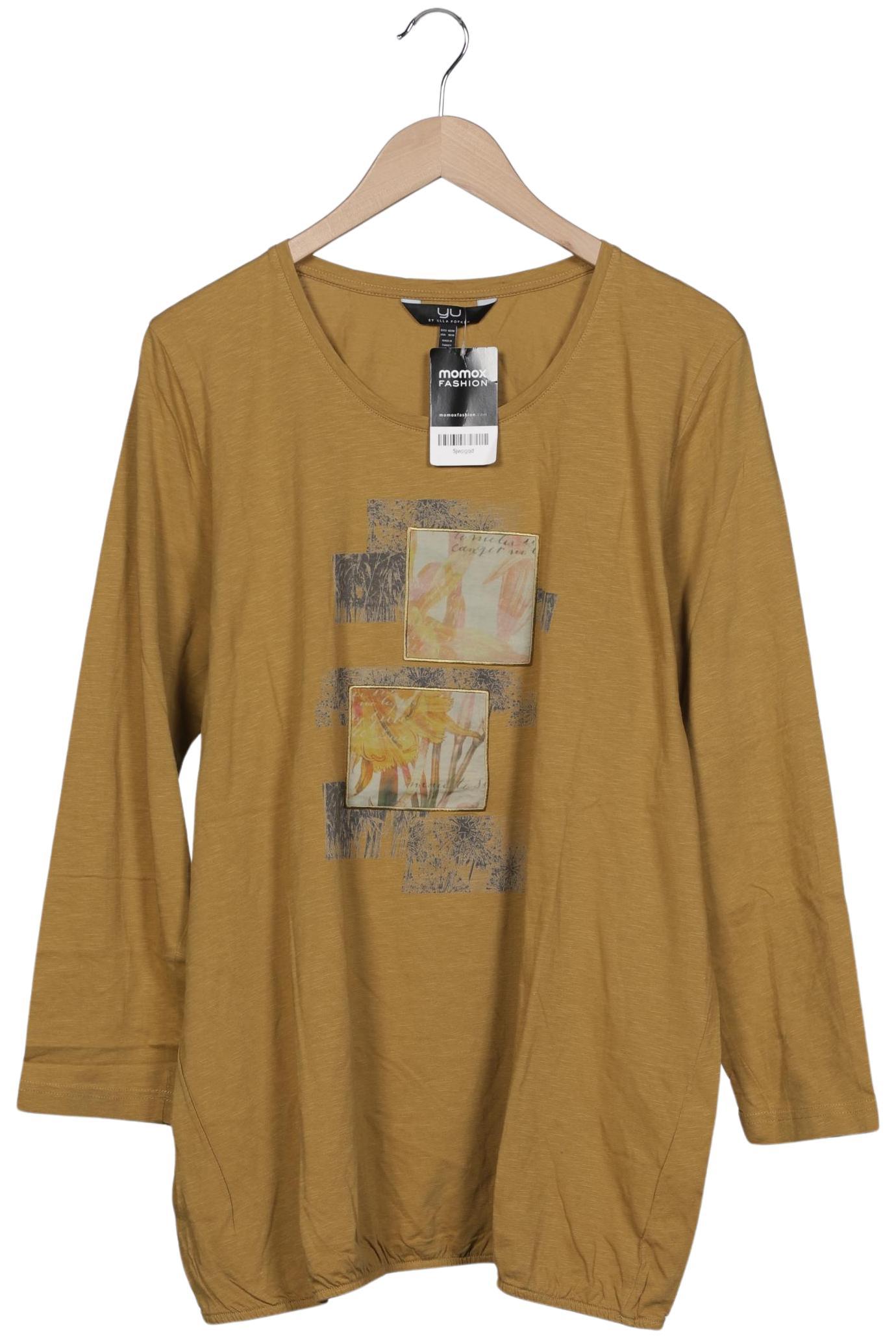 

Ulla Popken Damen Langarmshirt, braun, Gr. 46