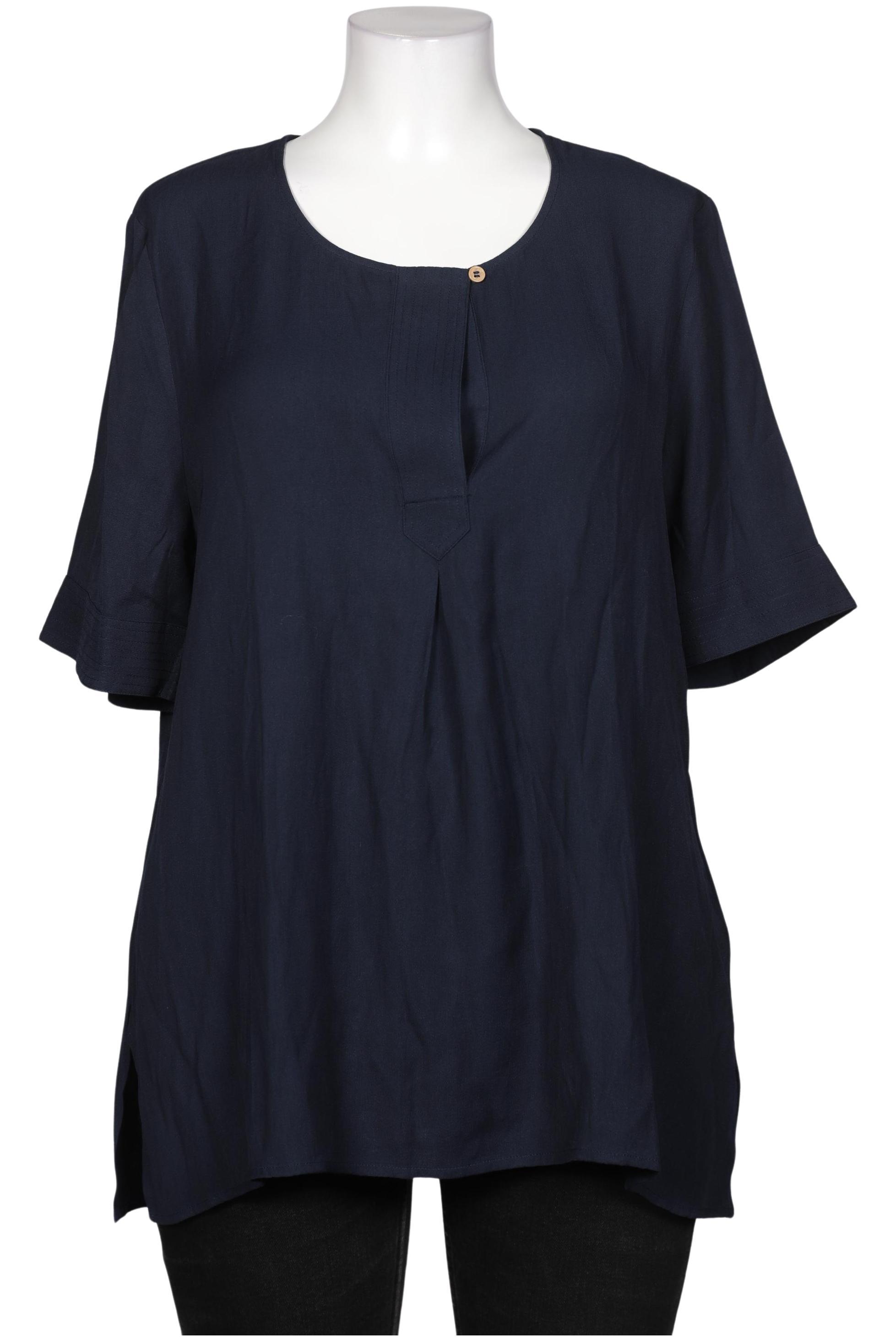 

Ulla Popken Damen Bluse, marineblau, Gr. 46