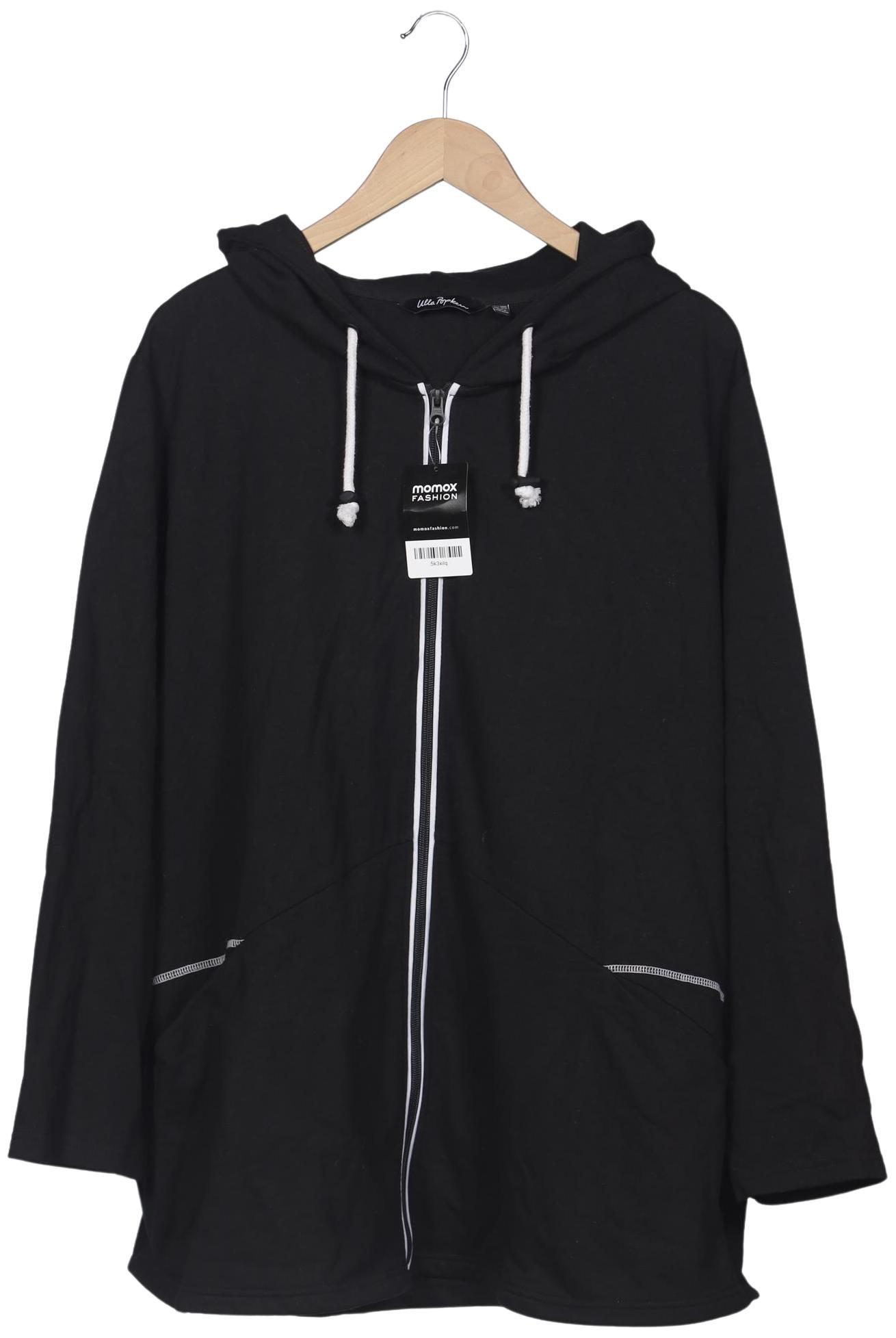 

Ulla Popken Damen Kapuzenpullover, schwarz, Gr. 58