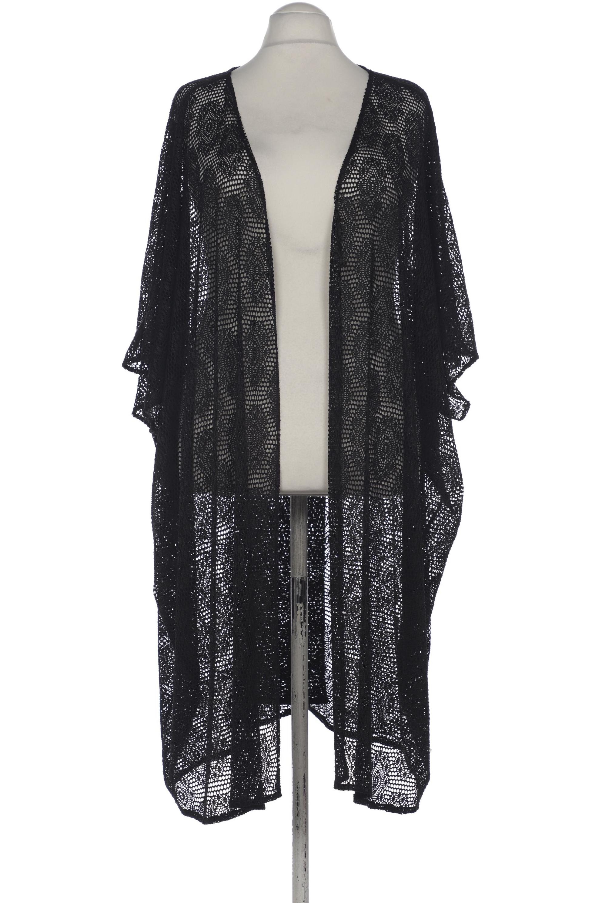 

Ulla Popken Damen Strickjacke, schwarz, Gr. 56