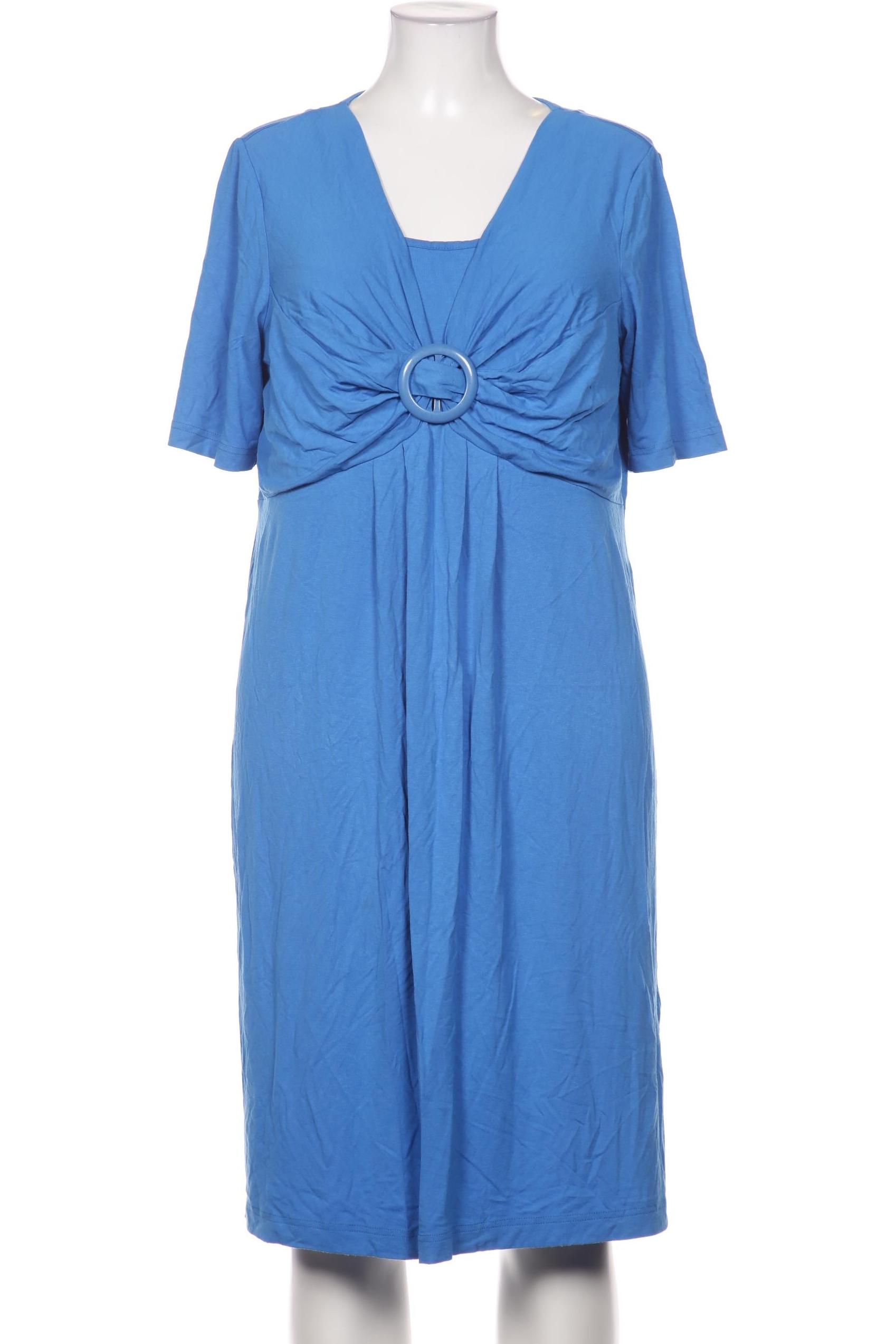 

Ulla Popken Damen Kleid, blau, Gr. 42