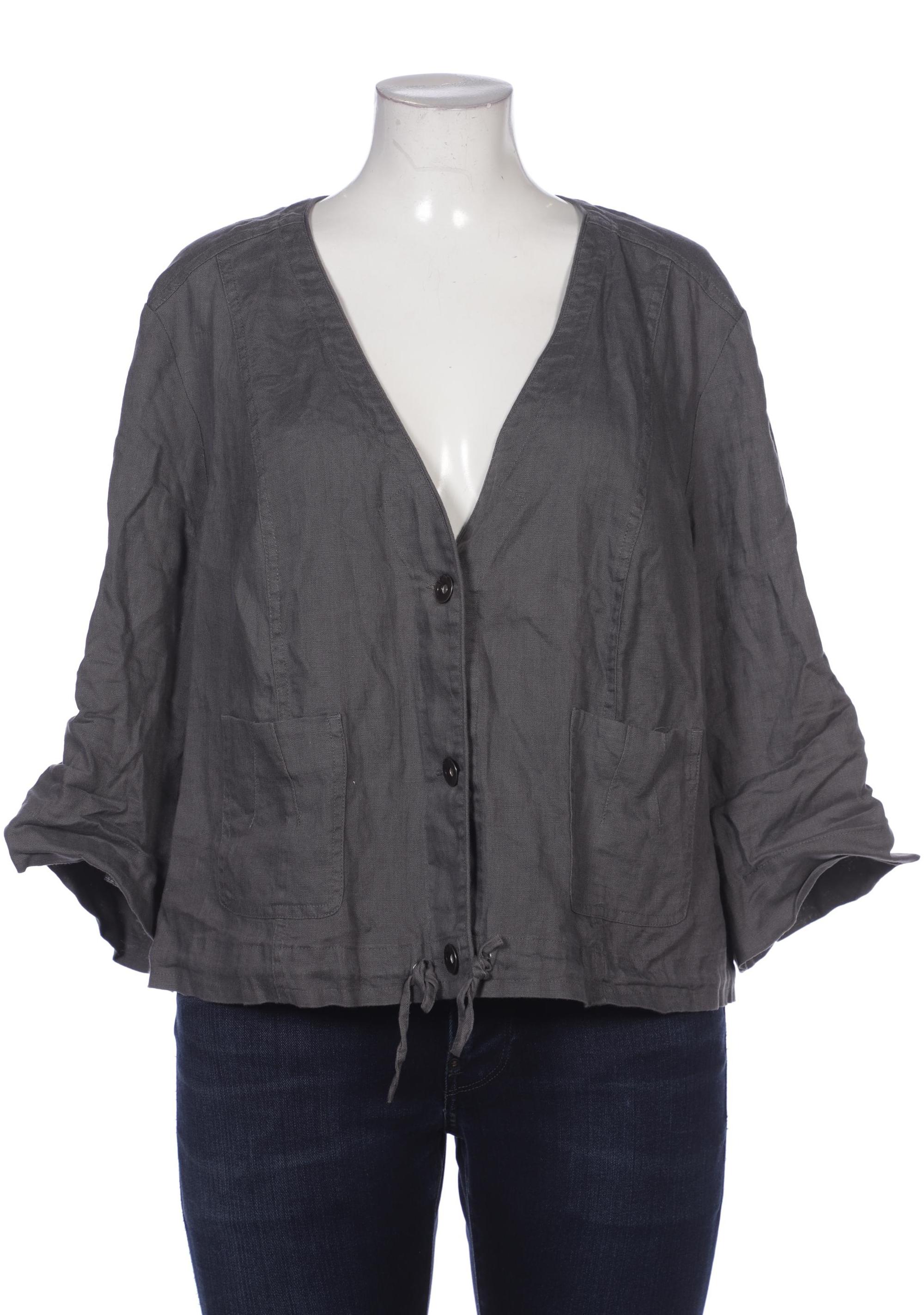 

Ulla Popken Damen Blazer, grau, Gr. 50