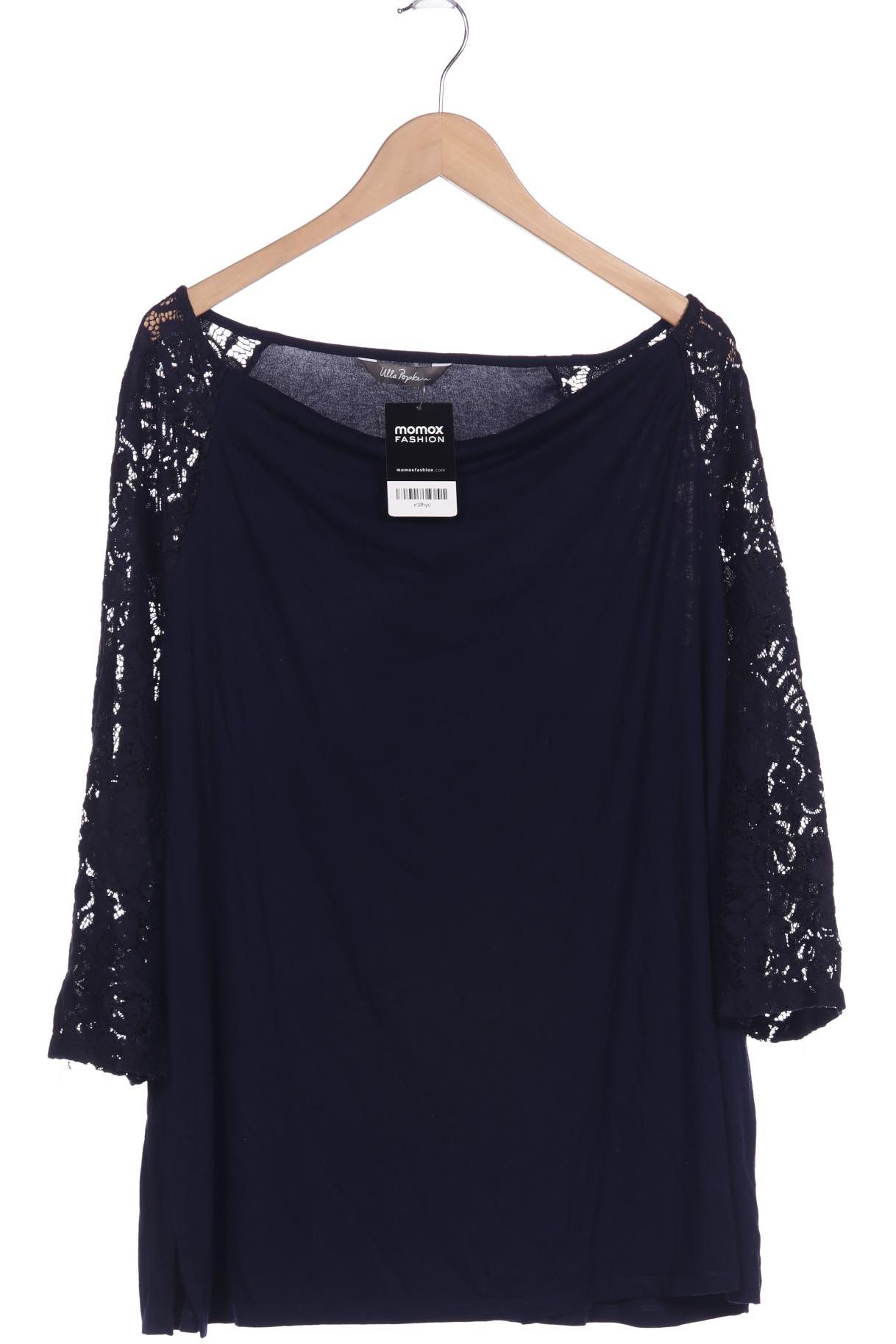 

Ulla Popken Damen Langarmshirt, marineblau, Gr. 46