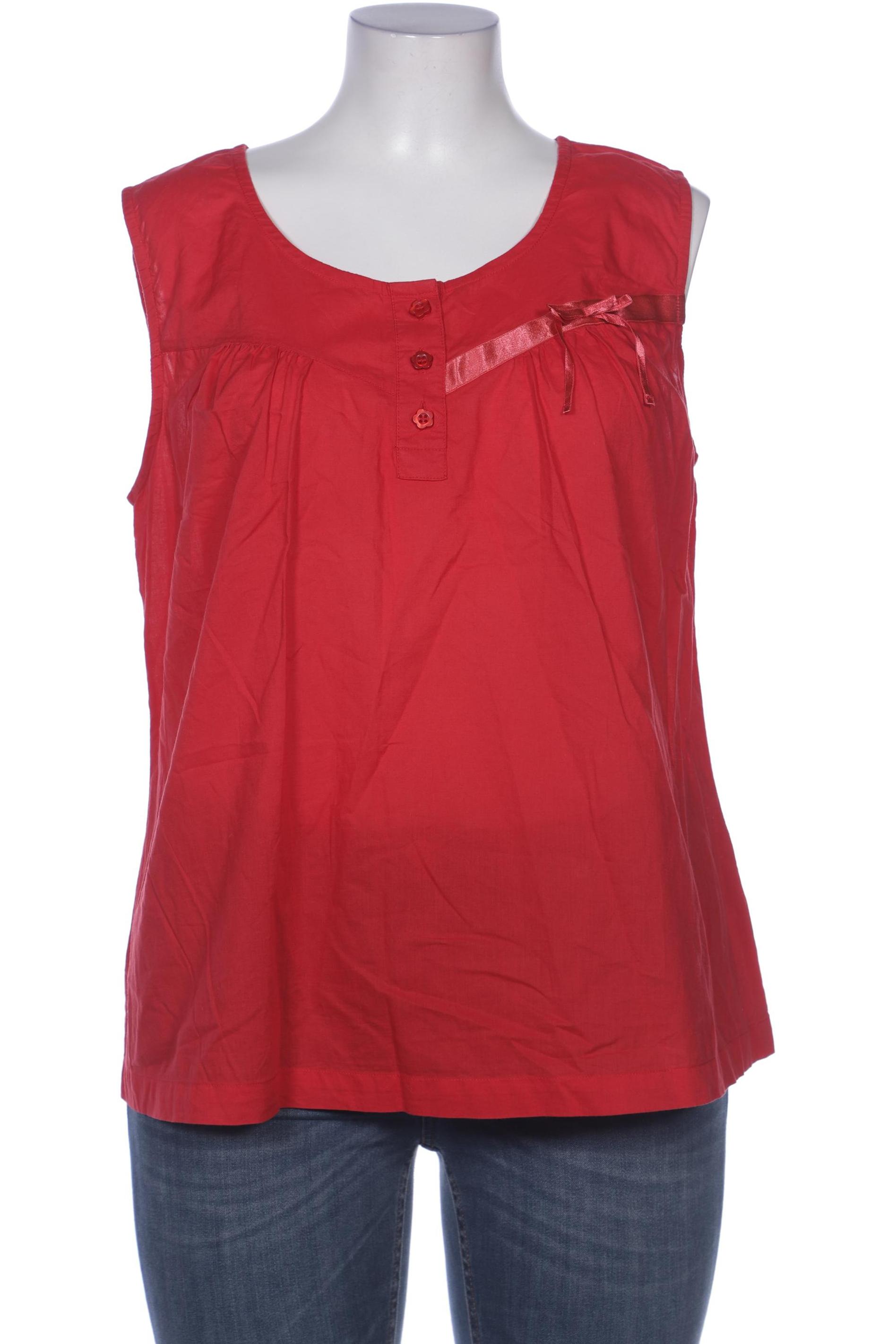 

Ulla Popken Damen Bluse, rot, Gr. 48