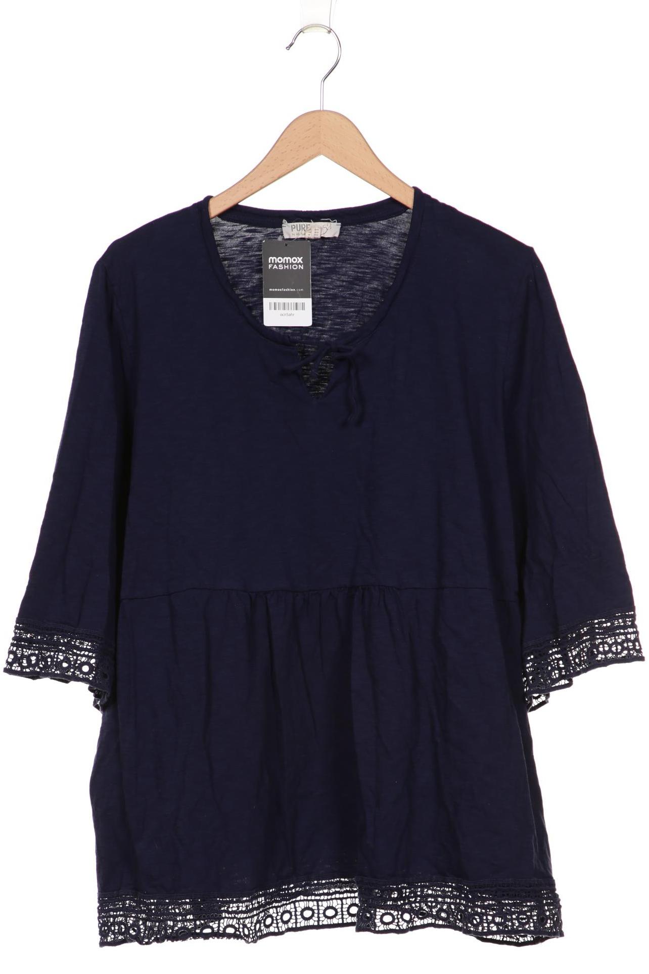 

Ulla Popken Damen Langarmshirt, marineblau, Gr. 50
