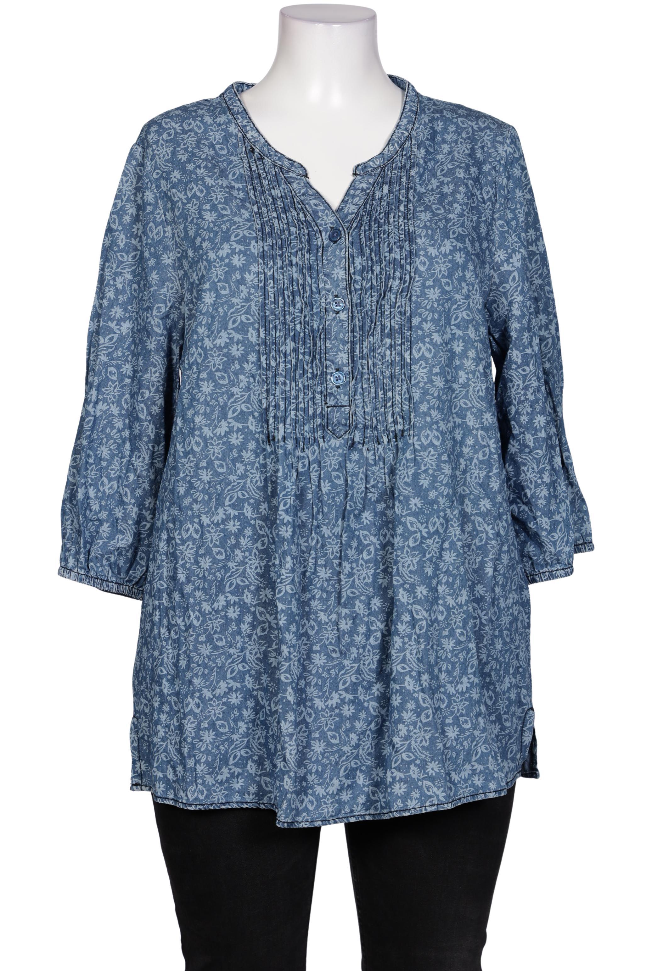 

Ulla Popken Damen Bluse, hellblau, Gr. 46