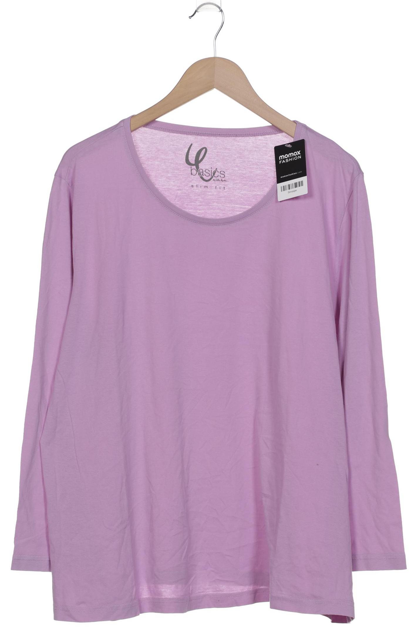 

Ulla Popken Damen Langarmshirt, flieder, Gr. 50