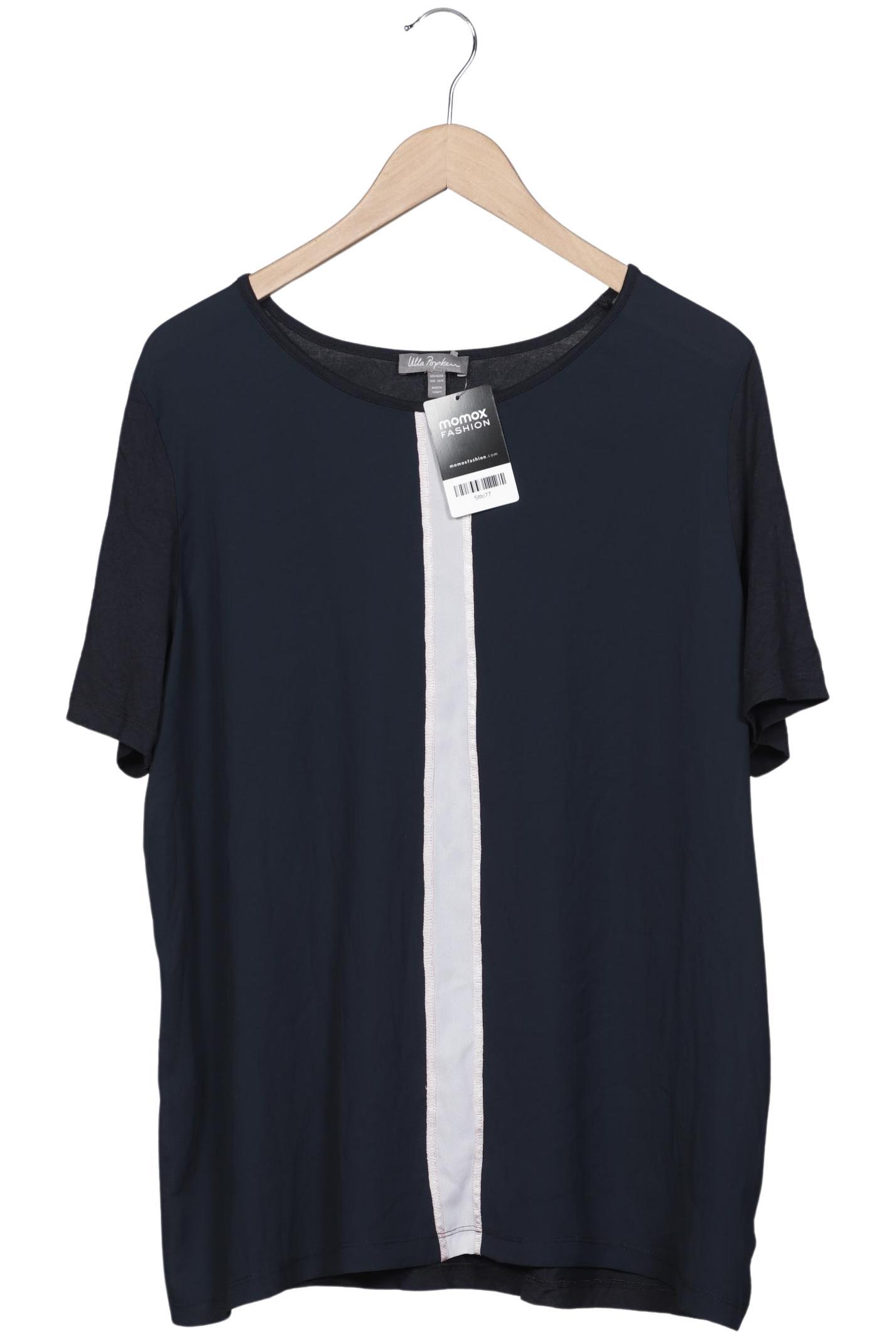 

Ulla Popken Damen Bluse, marineblau, Gr. 46