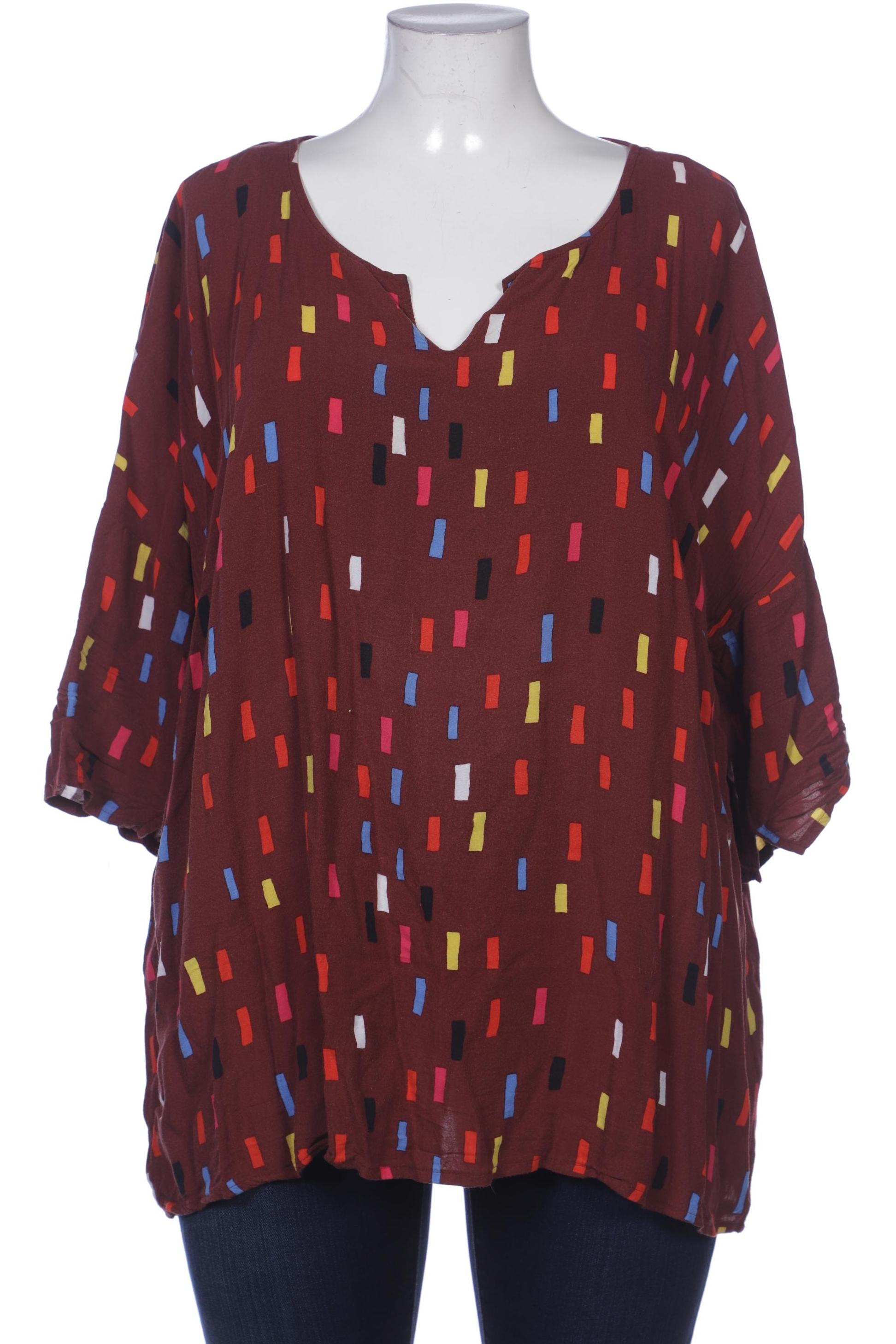 

Ulla Popken Damen Bluse, braun, Gr. 50