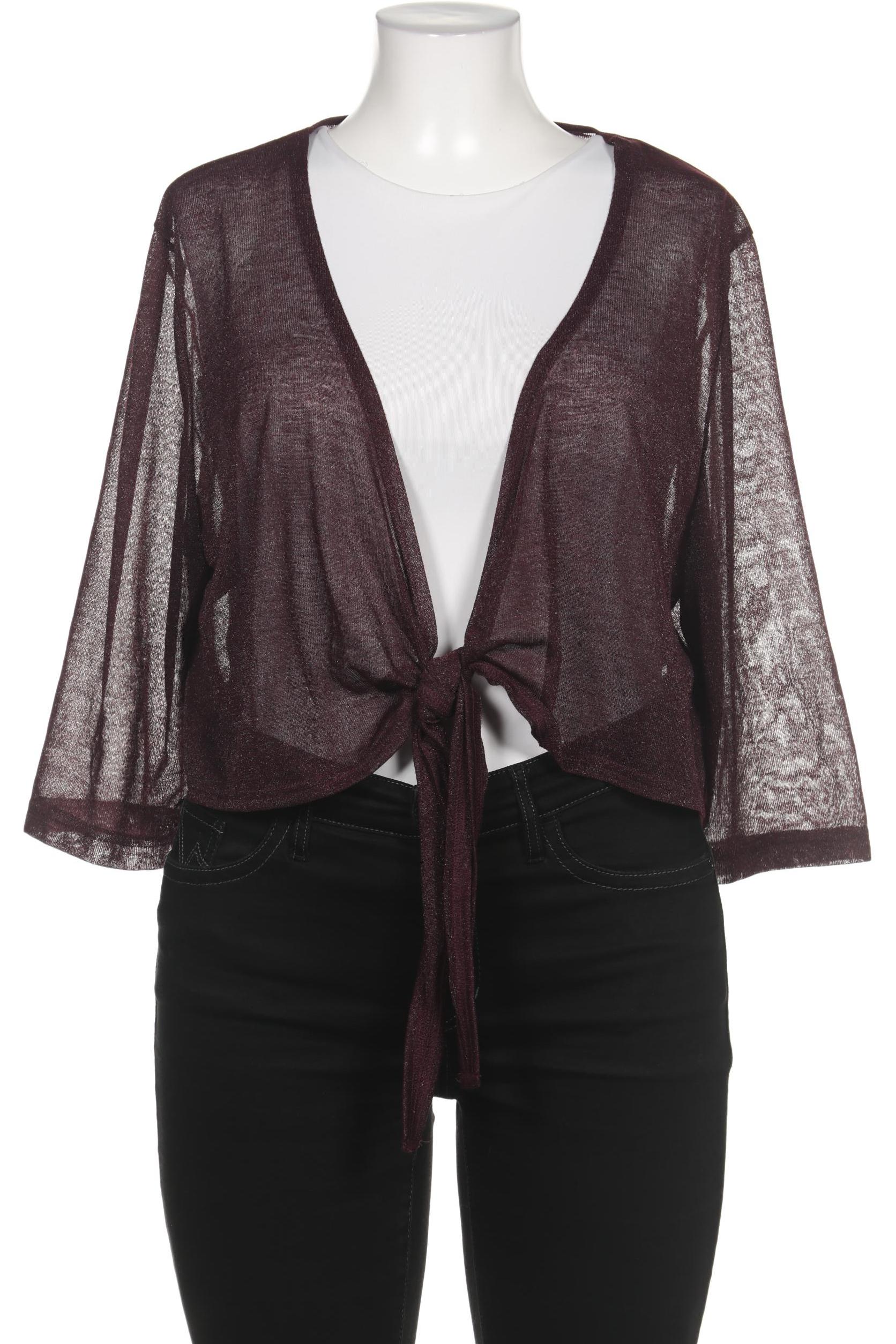 

Ulla Popken Damen Strickjacke, bordeaux, Gr. 50