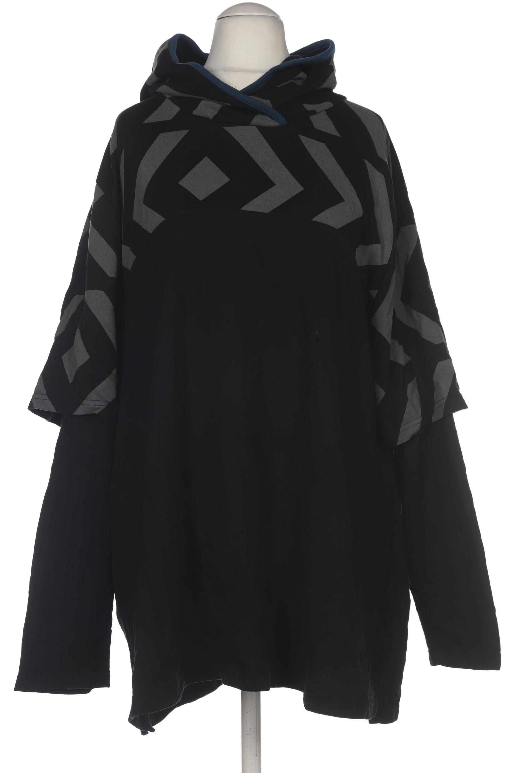 

Ulla Popken Damen Kapuzenpullover, schwarz, Gr. 54