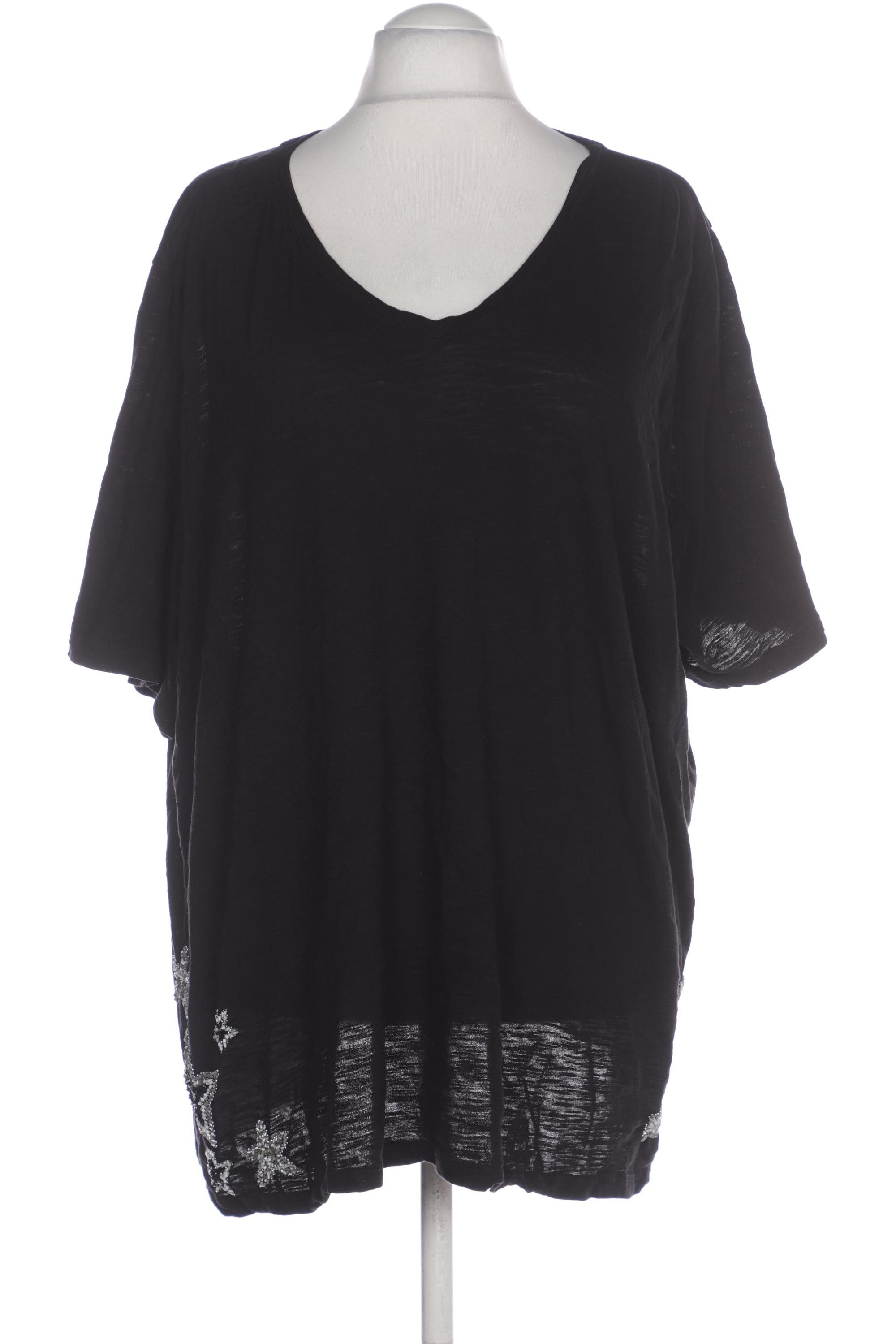 

Ulla Popken Damen T-Shirt, schwarz, Gr. 58