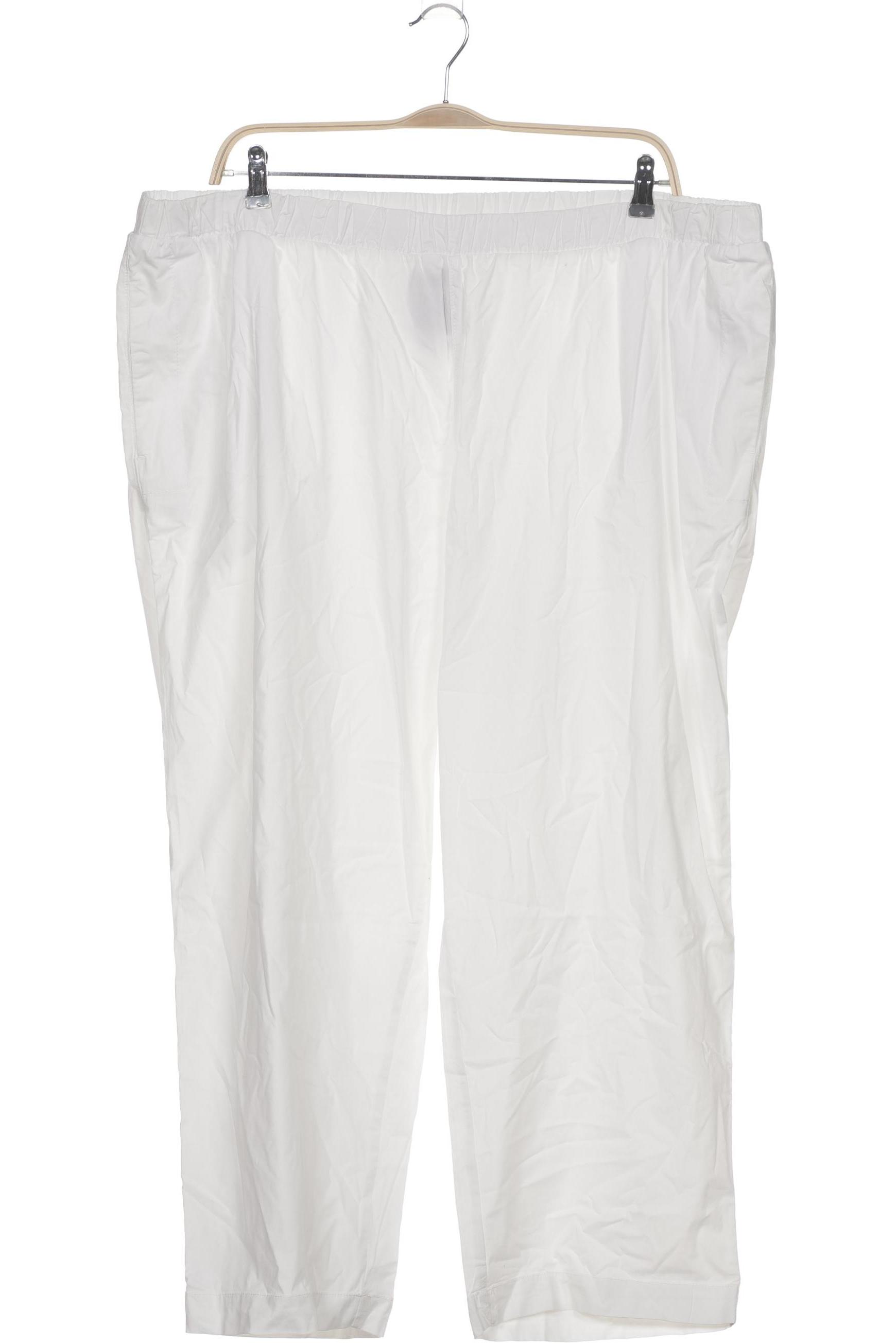

Ulla Popken Damen Stoffhose, weiß, Gr. 56