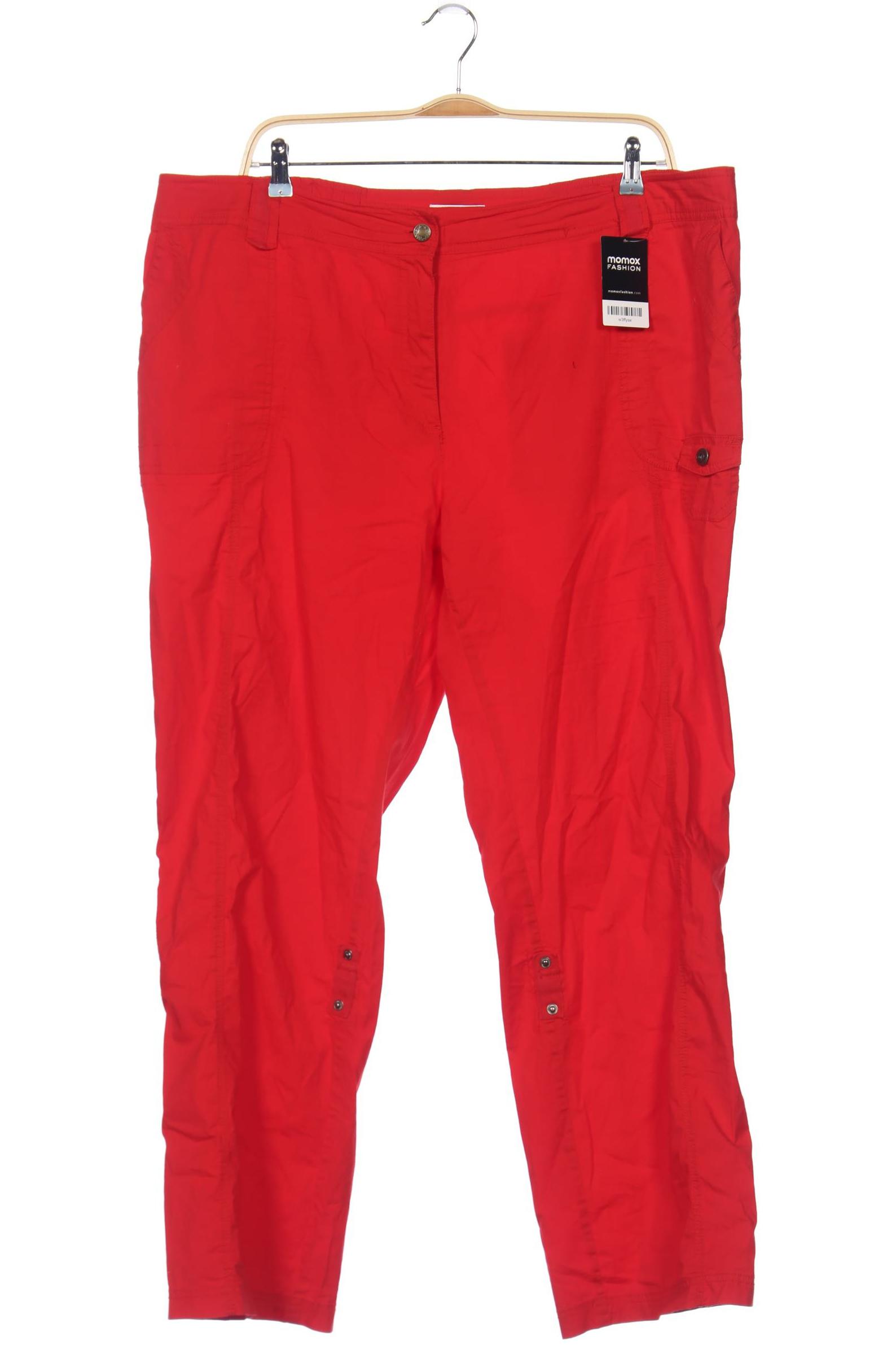 

Ulla Popken Damen Stoffhose, rot