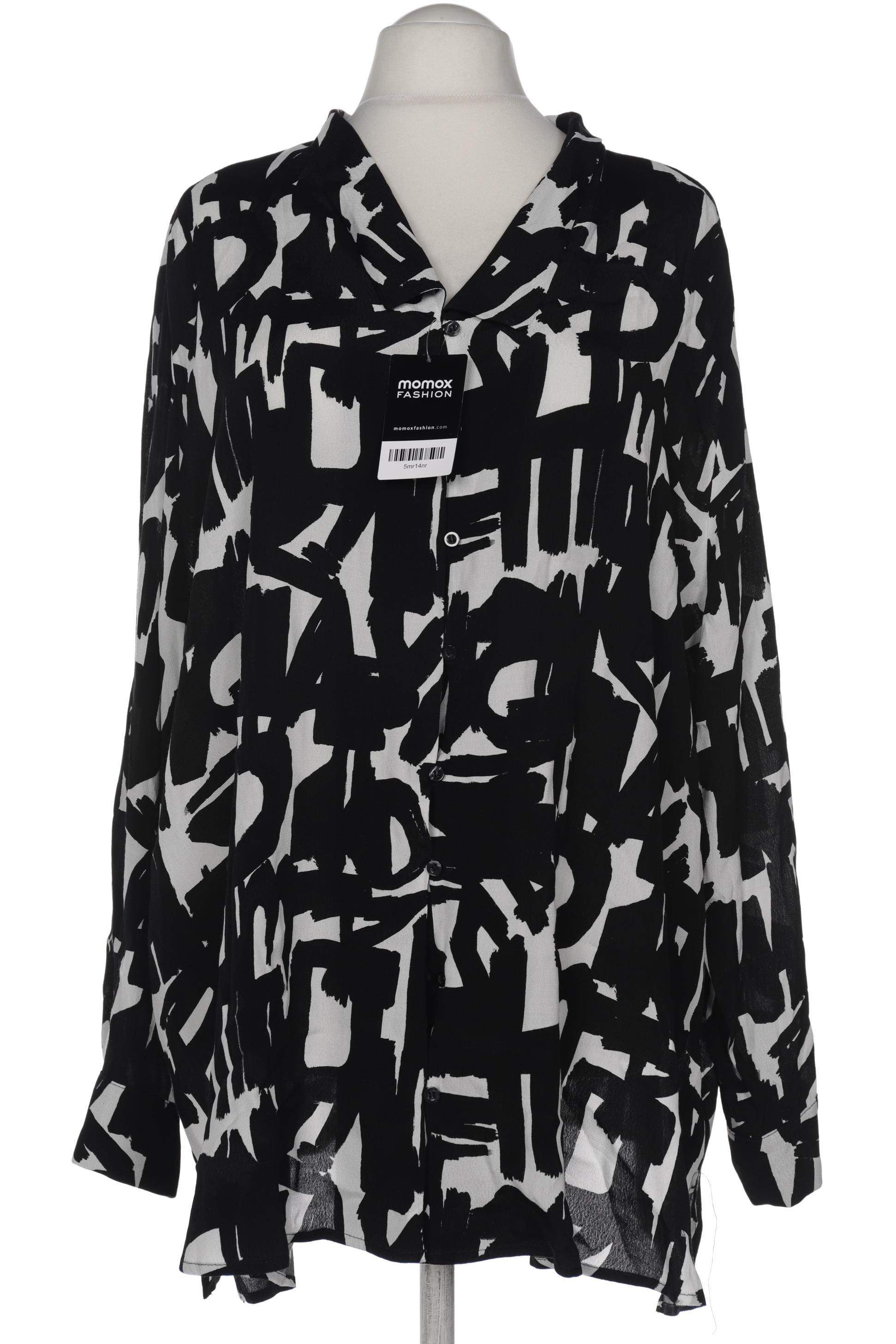 

Ulla Popken Damen Bluse, schwarz, Gr. 56
