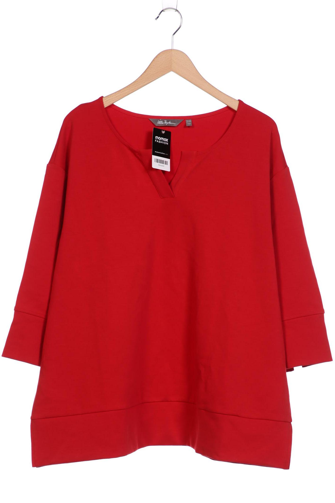 

Ulla Popken Damen Langarmshirt, rot, Gr. 50