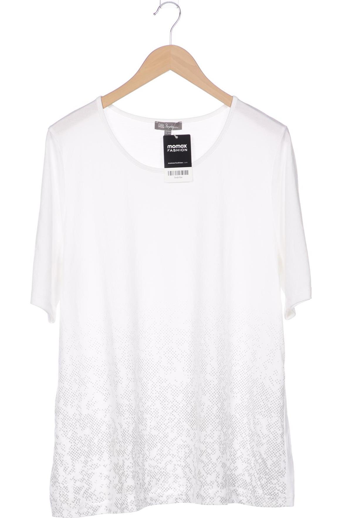 

Ulla Popken Damen T-Shirt, weiß, Gr. 46