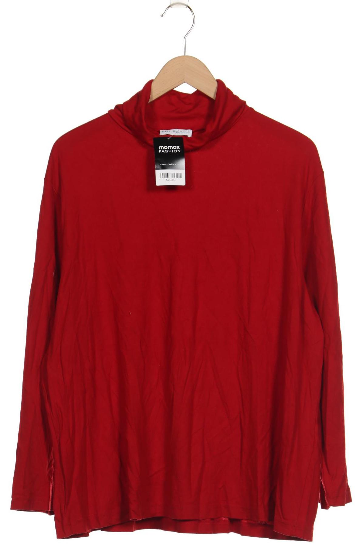 

Ulla Popken Damen Langarmshirt, rot, Gr. 54