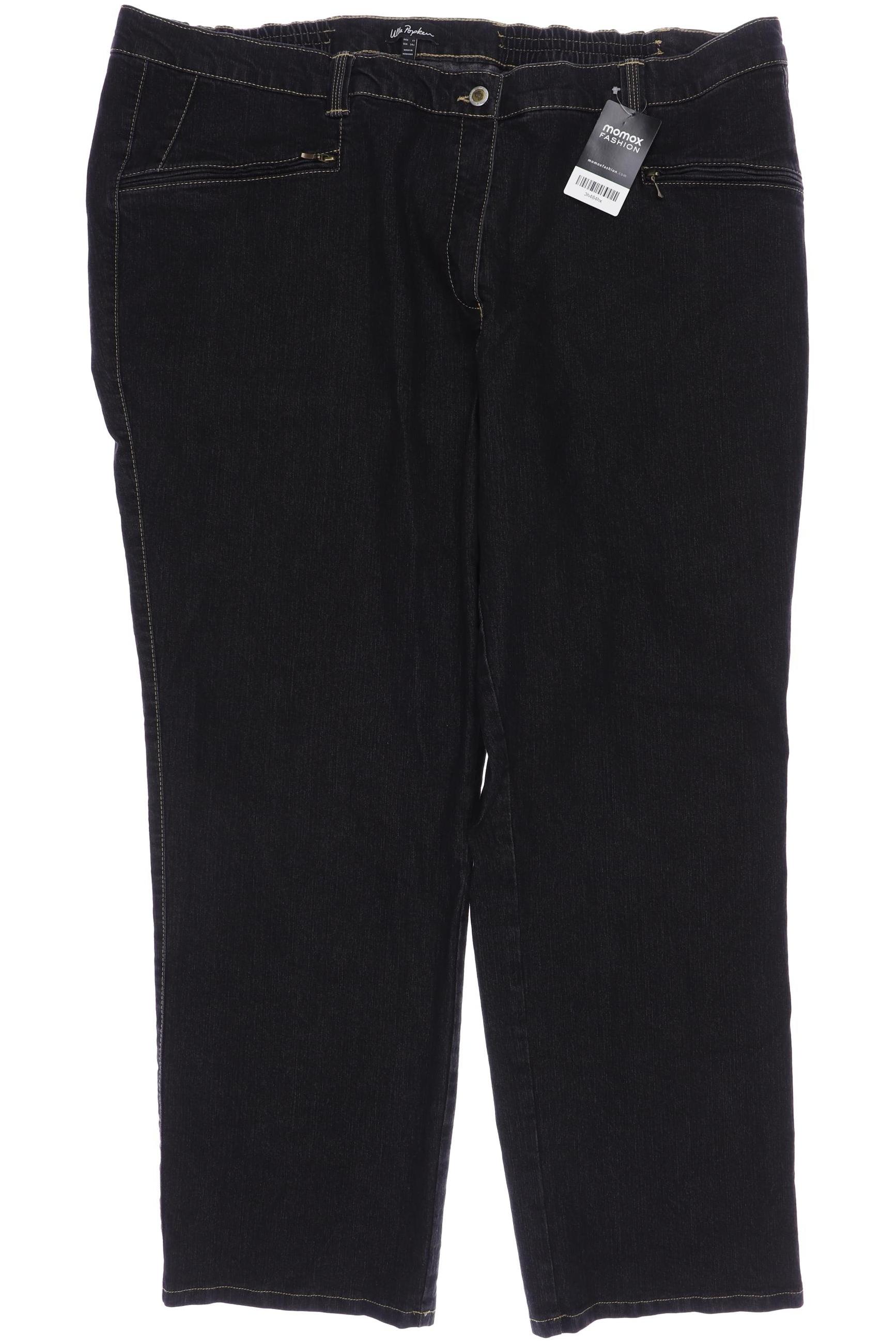 

Ulla Popken Damen Jeans, schwarz, Gr. 27