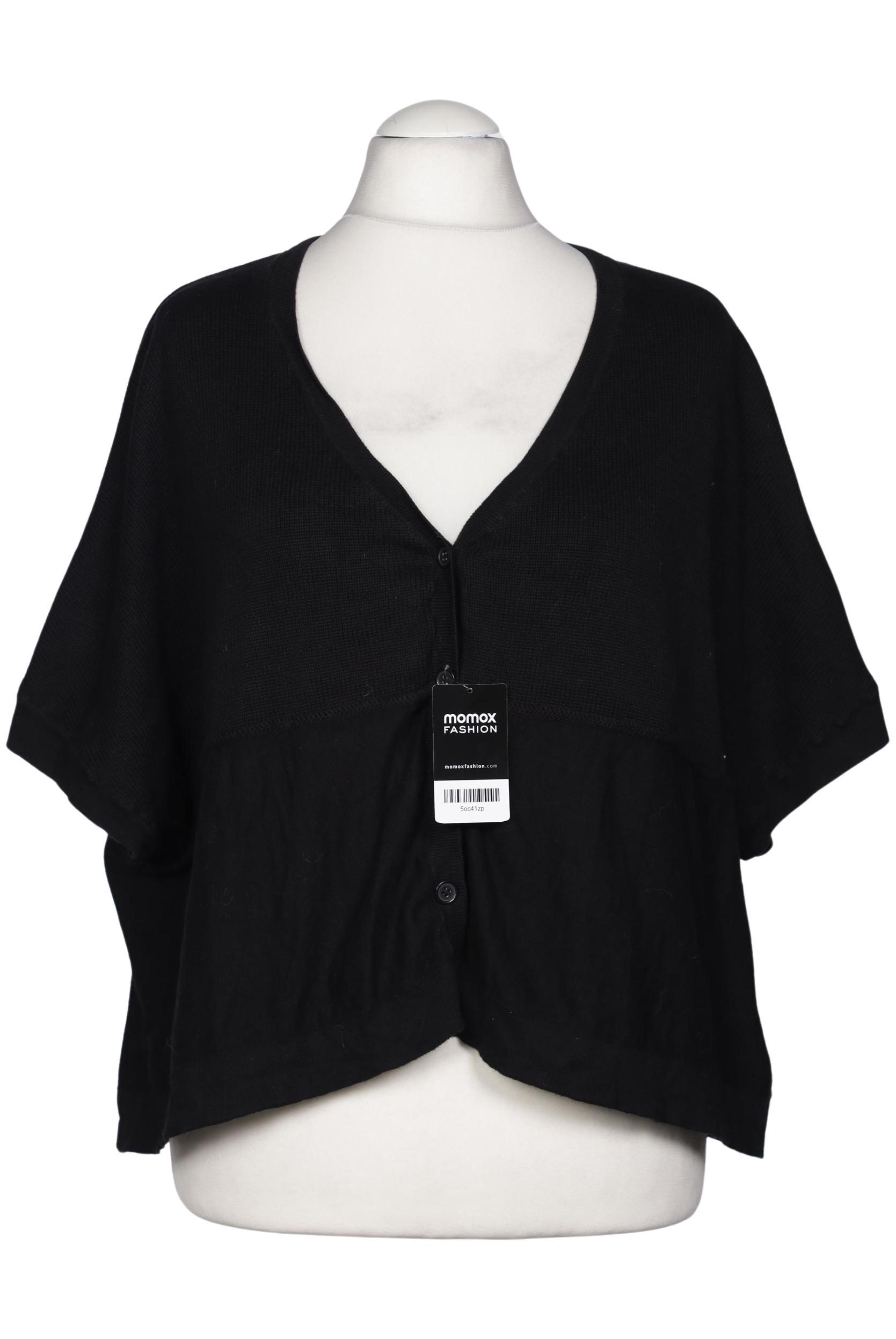 

Ulla Popken Damen Strickjacke, schwarz, Gr. 54