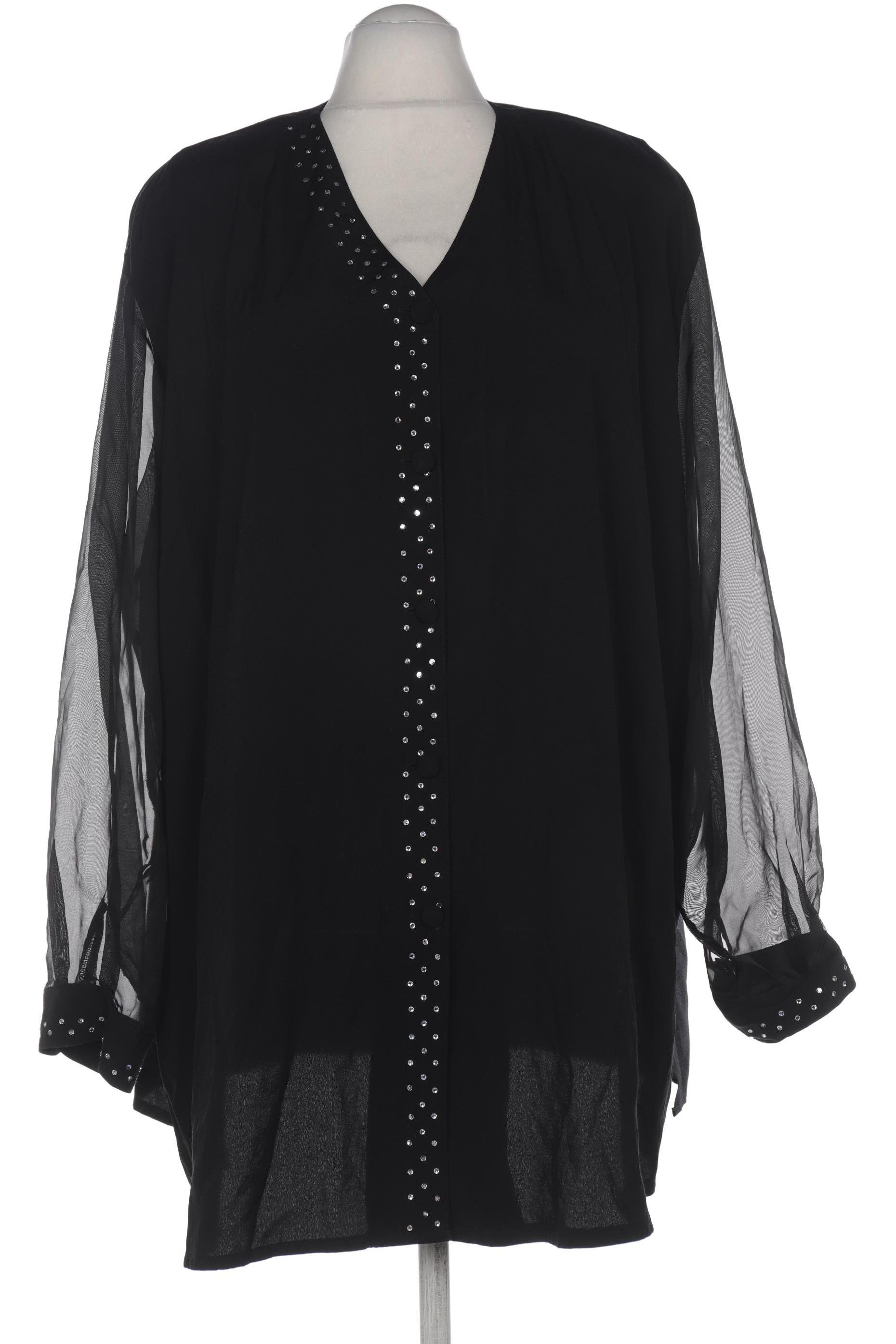 

Ulla Popken Damen Bluse, schwarz, Gr. 54