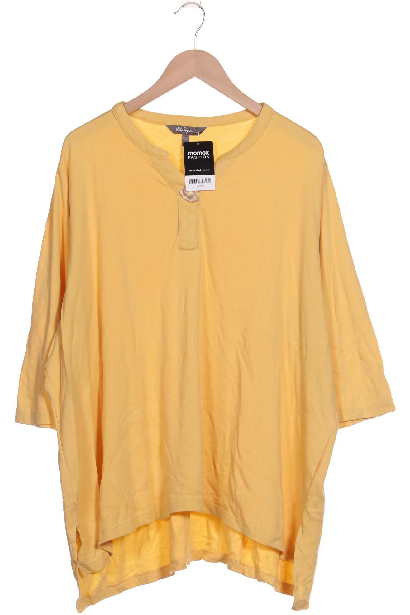

Ulla Popken Damen Langarmshirt, gelb, Gr. 50