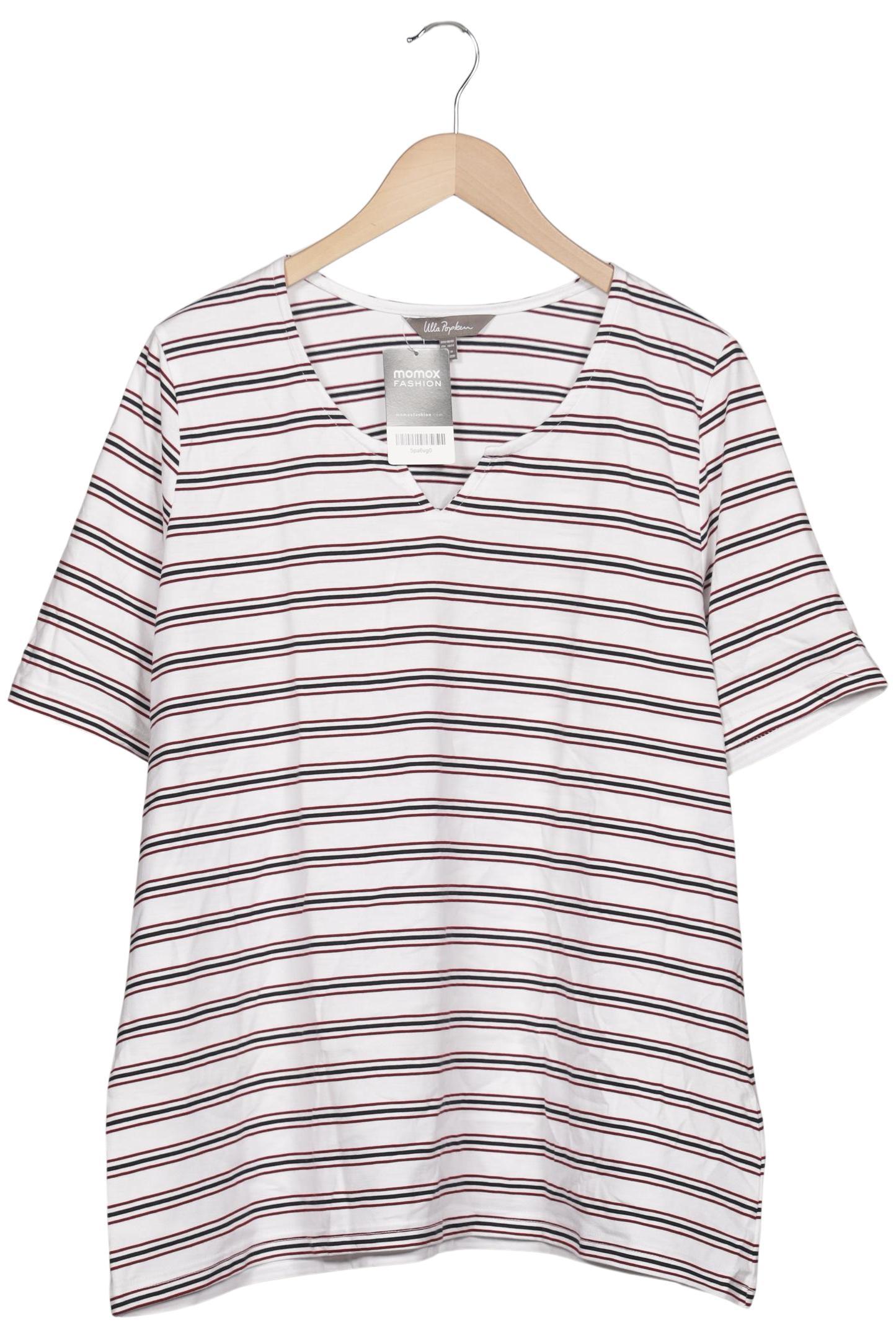 

Ulla Popken Damen T-Shirt, weiß, Gr. 46