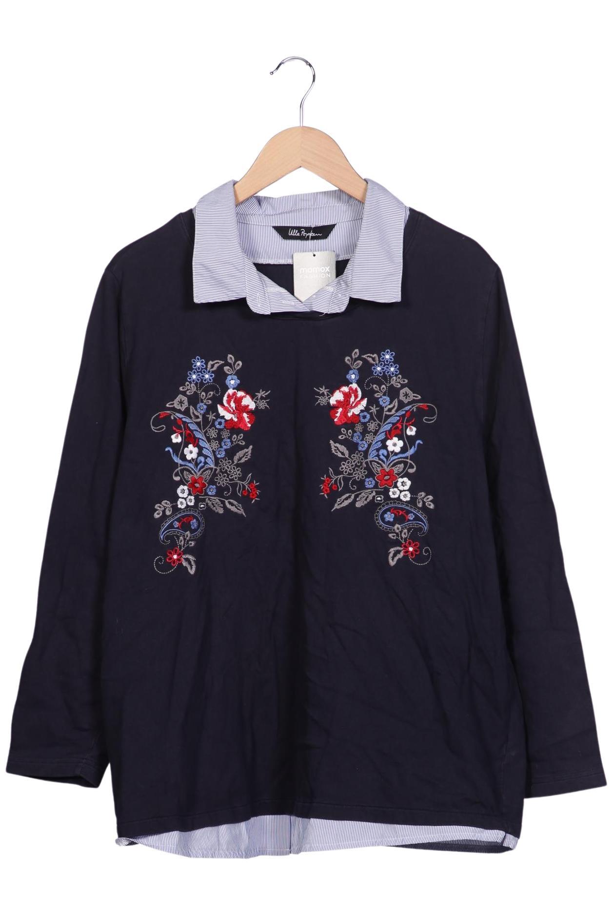 

Ulla Popken Damen Sweatshirt, marineblau, Gr. 46