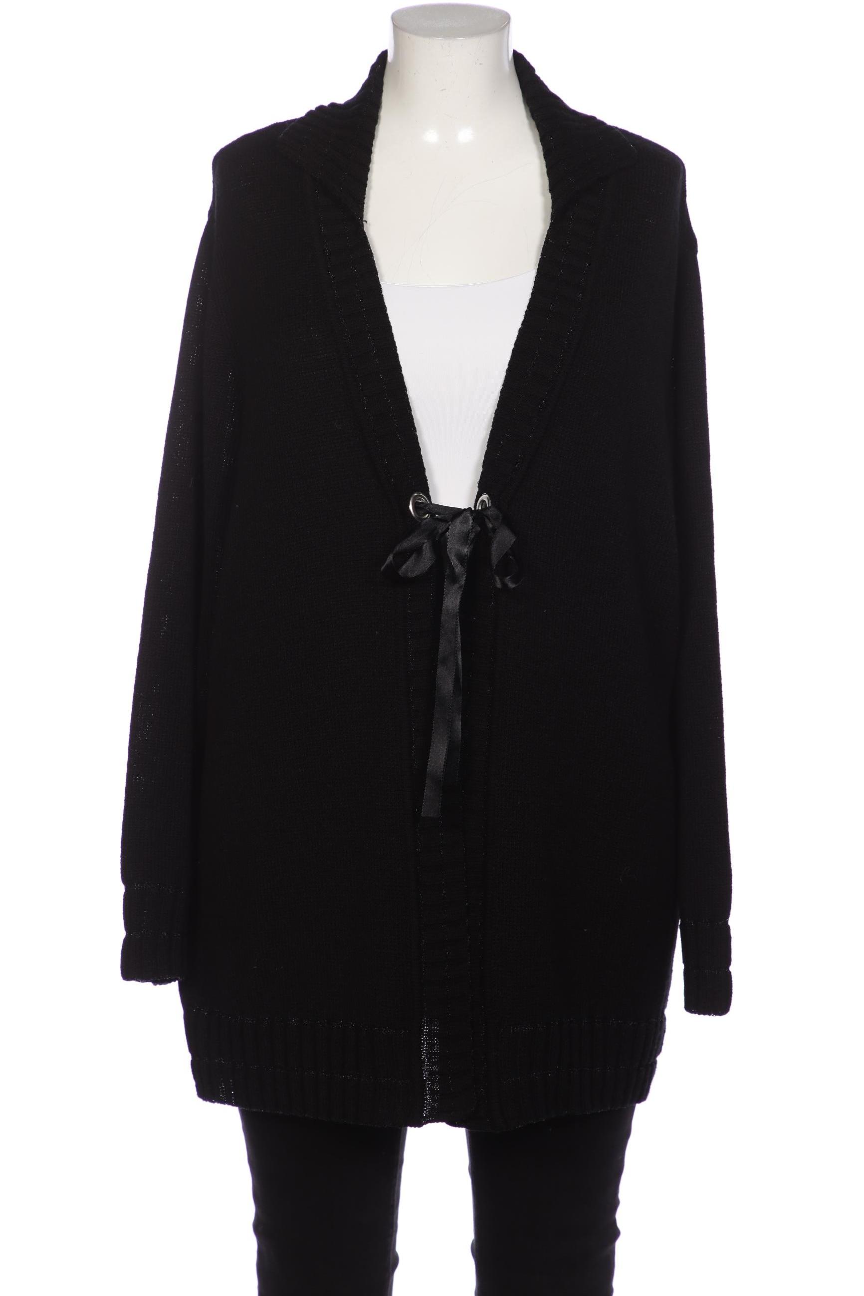 

Ulla Popken Damen Strickjacke, schwarz, Gr. 46