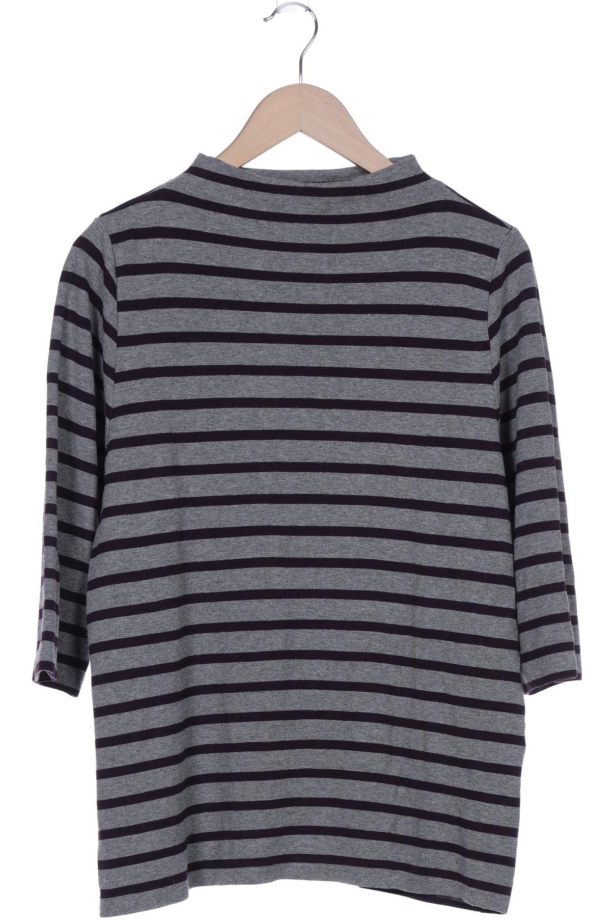 

Ulla Popken Damen Langarmshirt, grau, Gr. 46