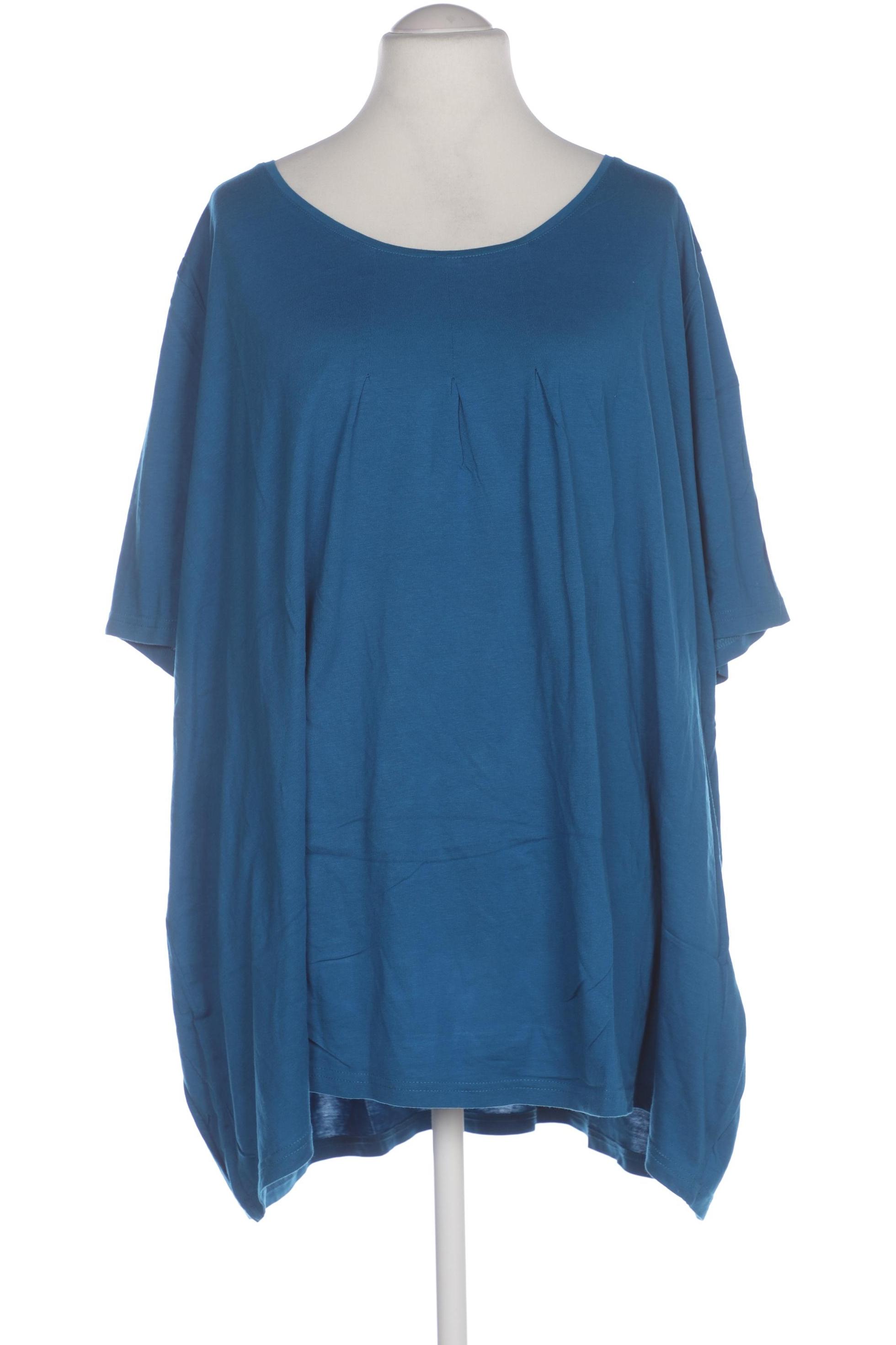 

Ulla Popken Damen T-Shirt, blau, Gr. 58