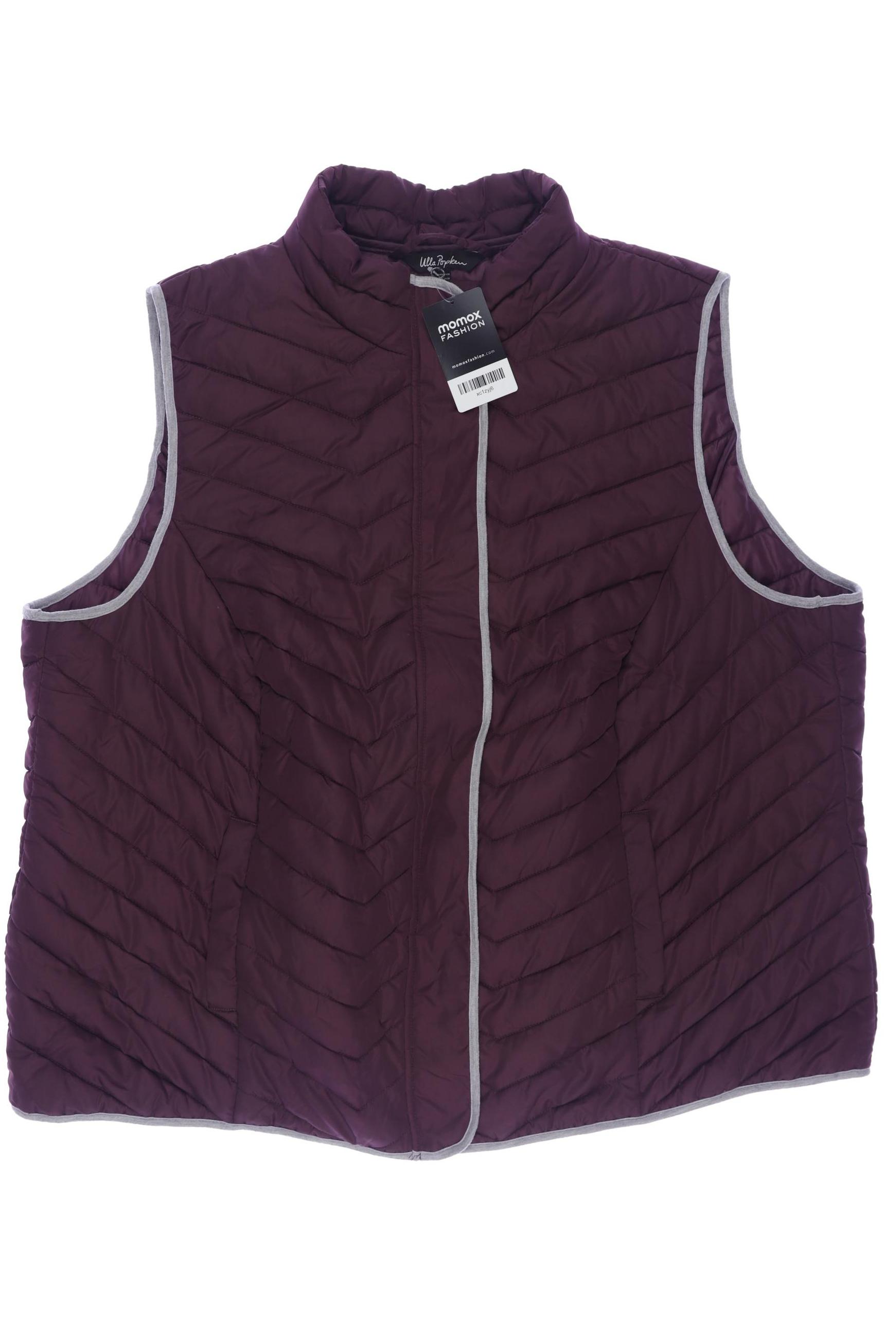 

Ulla Popken Damen Weste, bordeaux, Gr. 54
