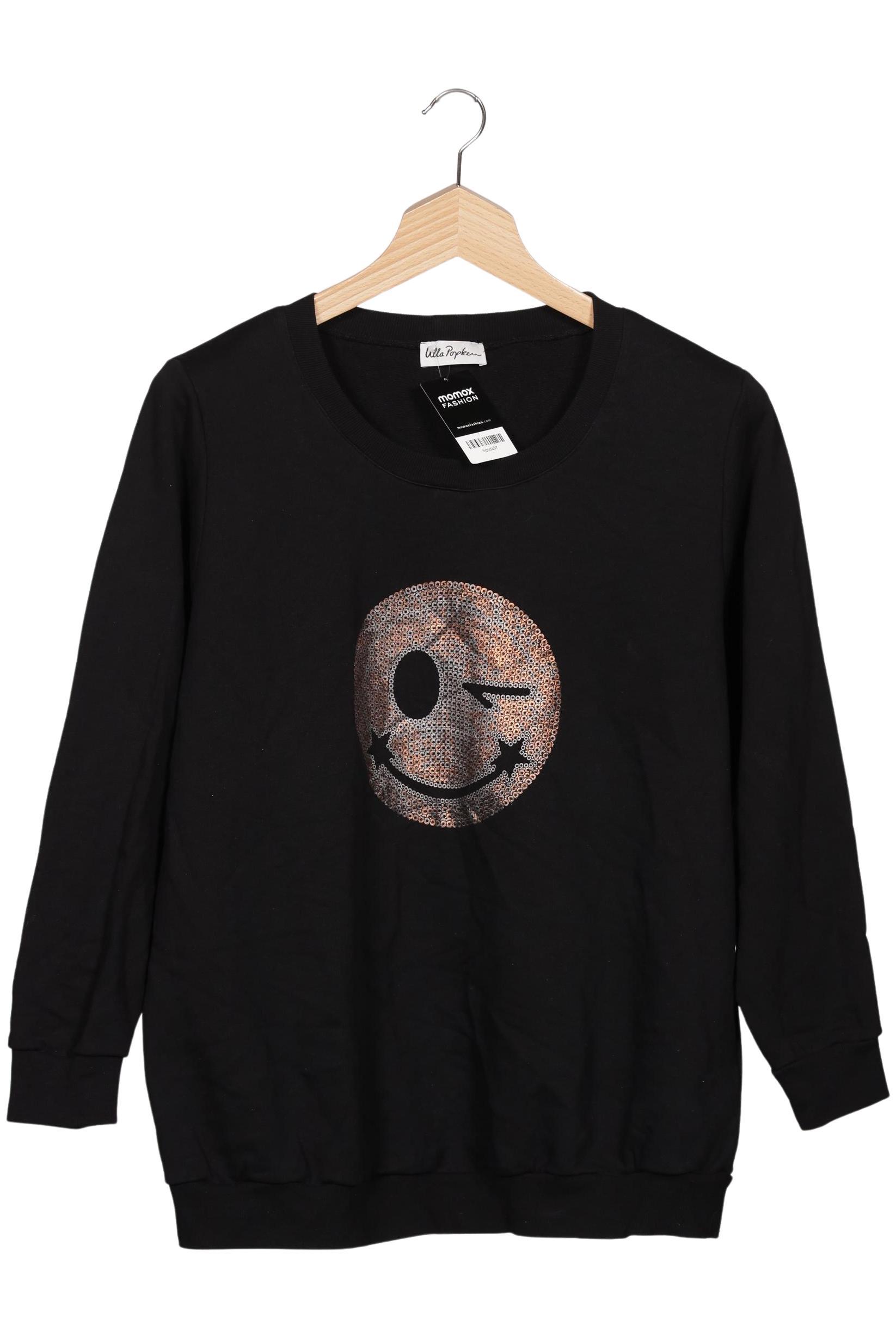 

Ulla Popken Damen Sweatshirt, schwarz, Gr. 50