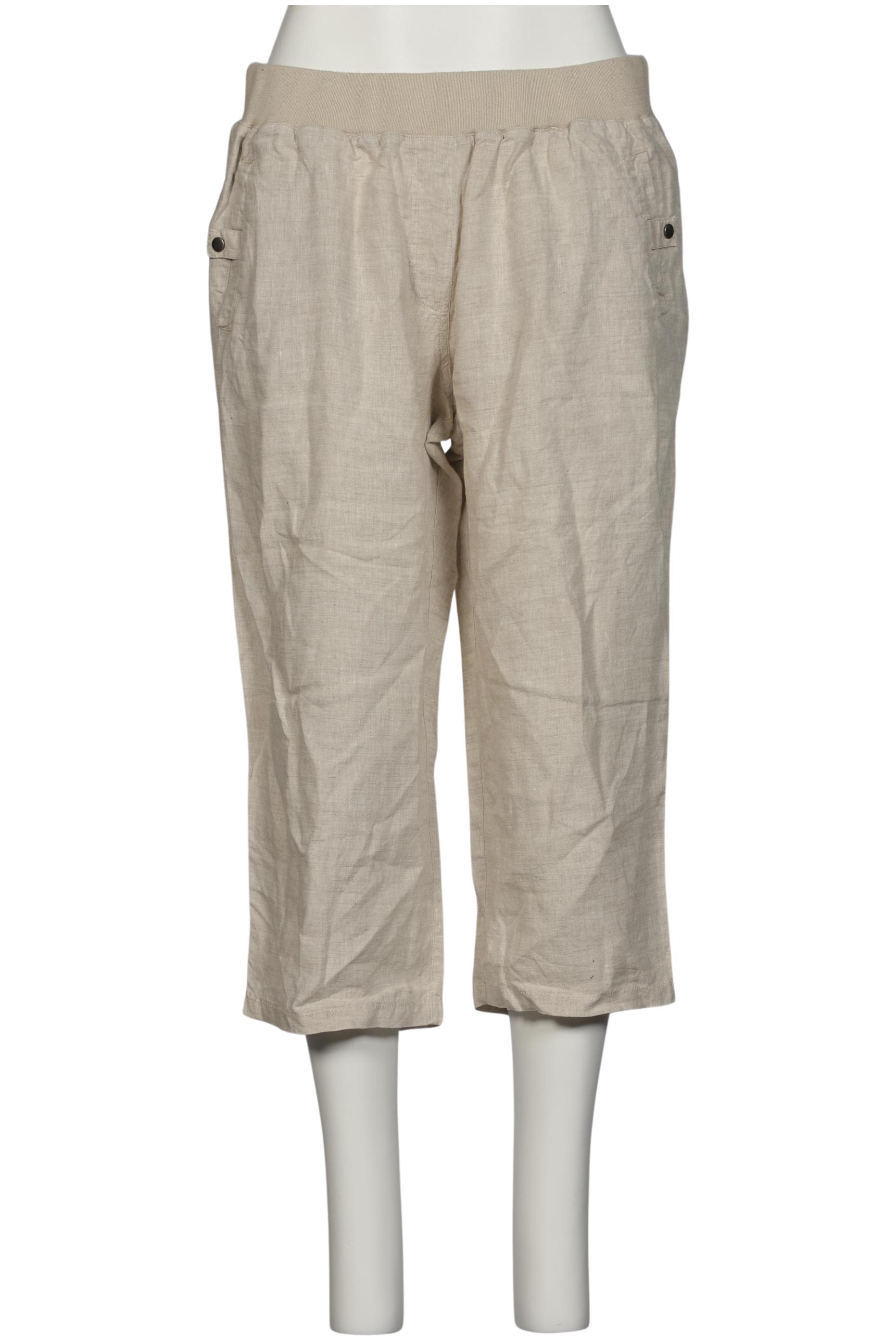 

Ulla Popken Damen Stoffhose, beige, Gr. 48