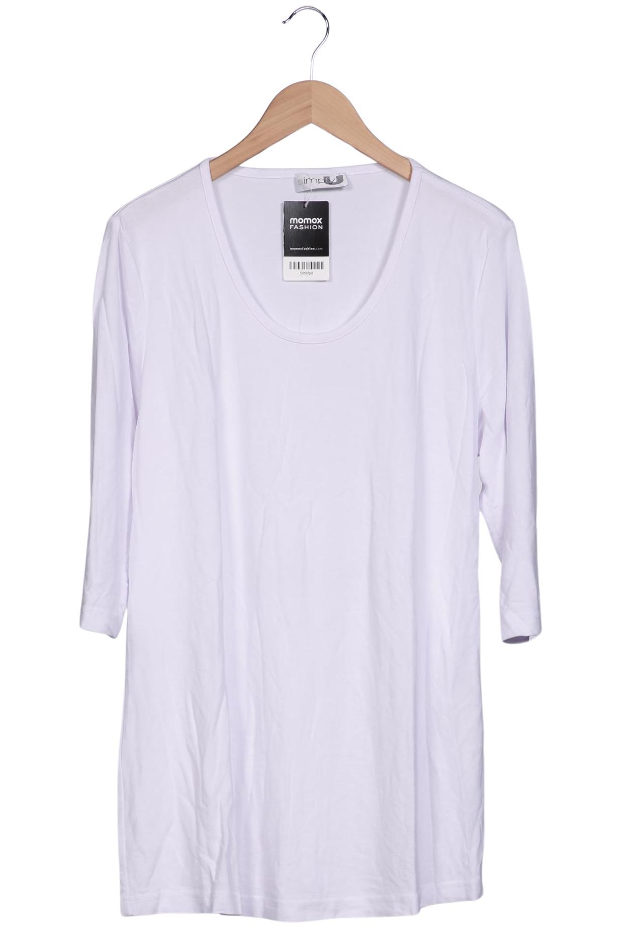 

Ulla Popken Damen T-Shirt, weiß, Gr. 46