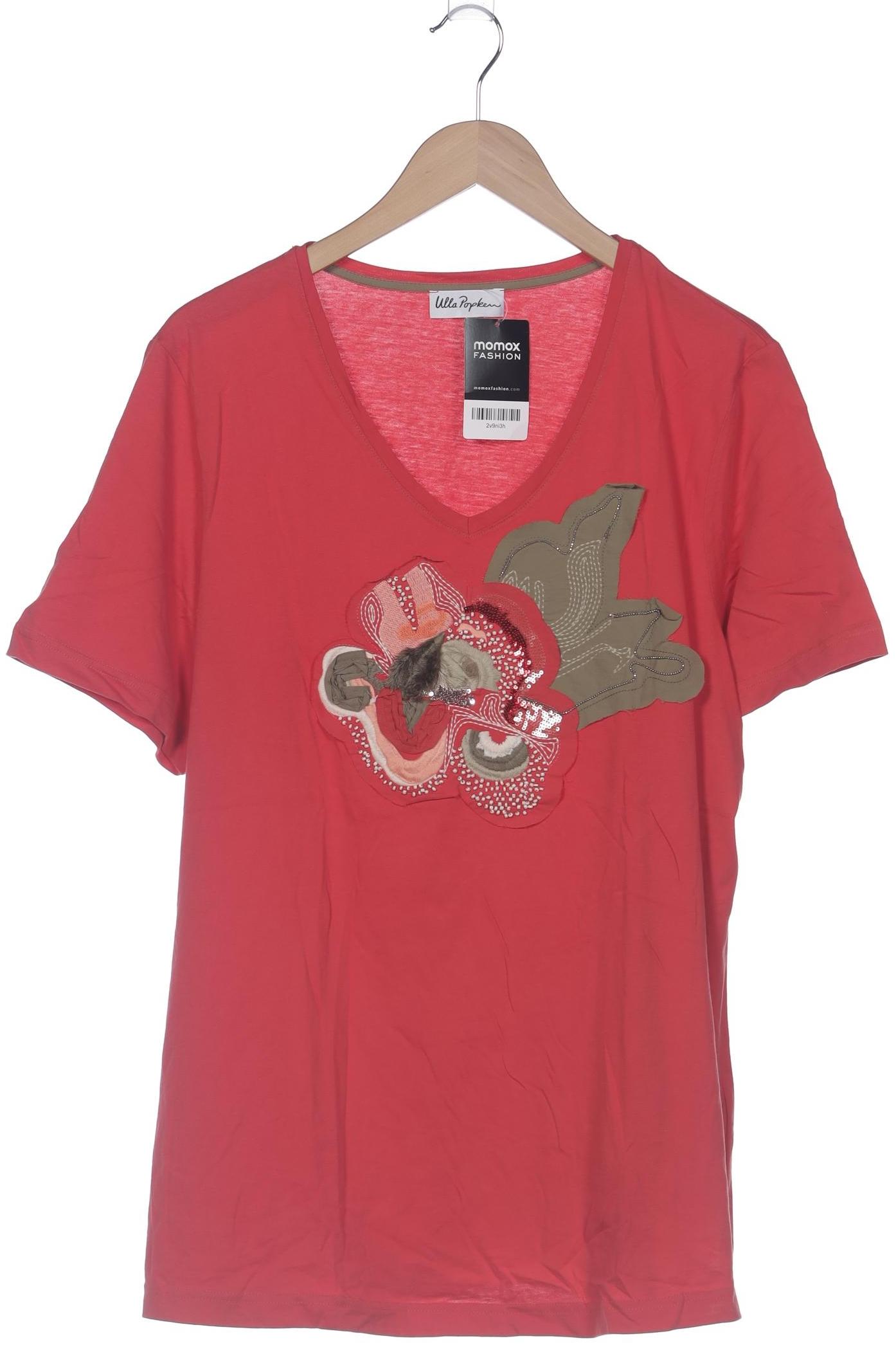 

Ulla Popken Damen T-Shirt, rot, Gr. 46