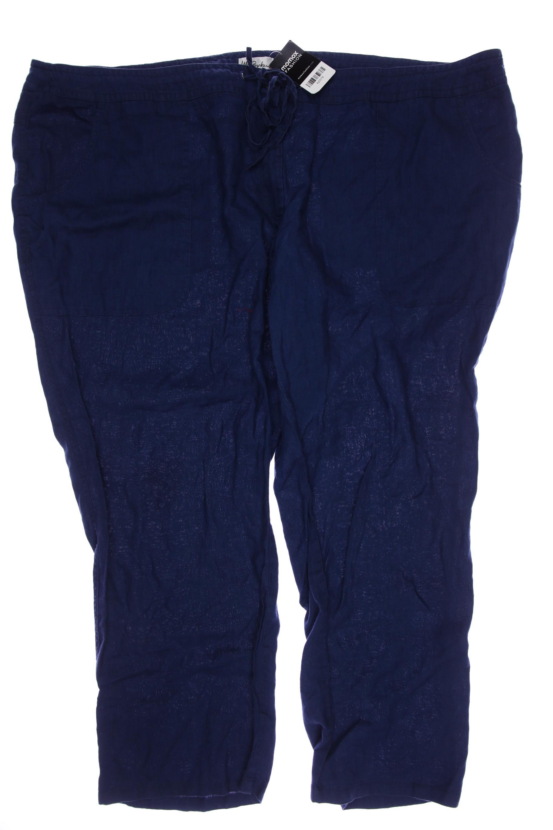 

Ulla Popken Damen Stoffhose, blau, Gr. 60