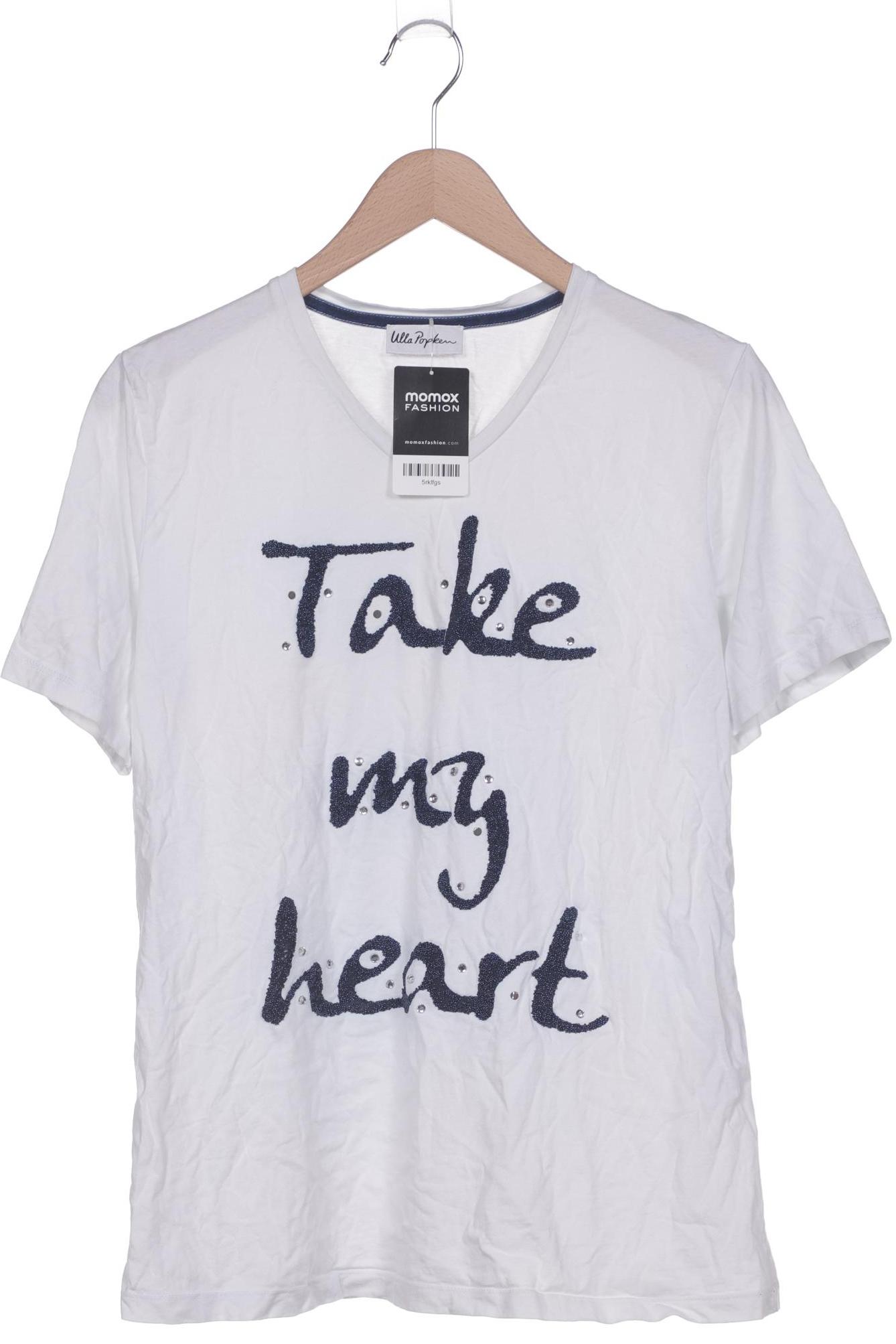 

Ulla Popken Damen T-Shirt, weiß, Gr. 42
