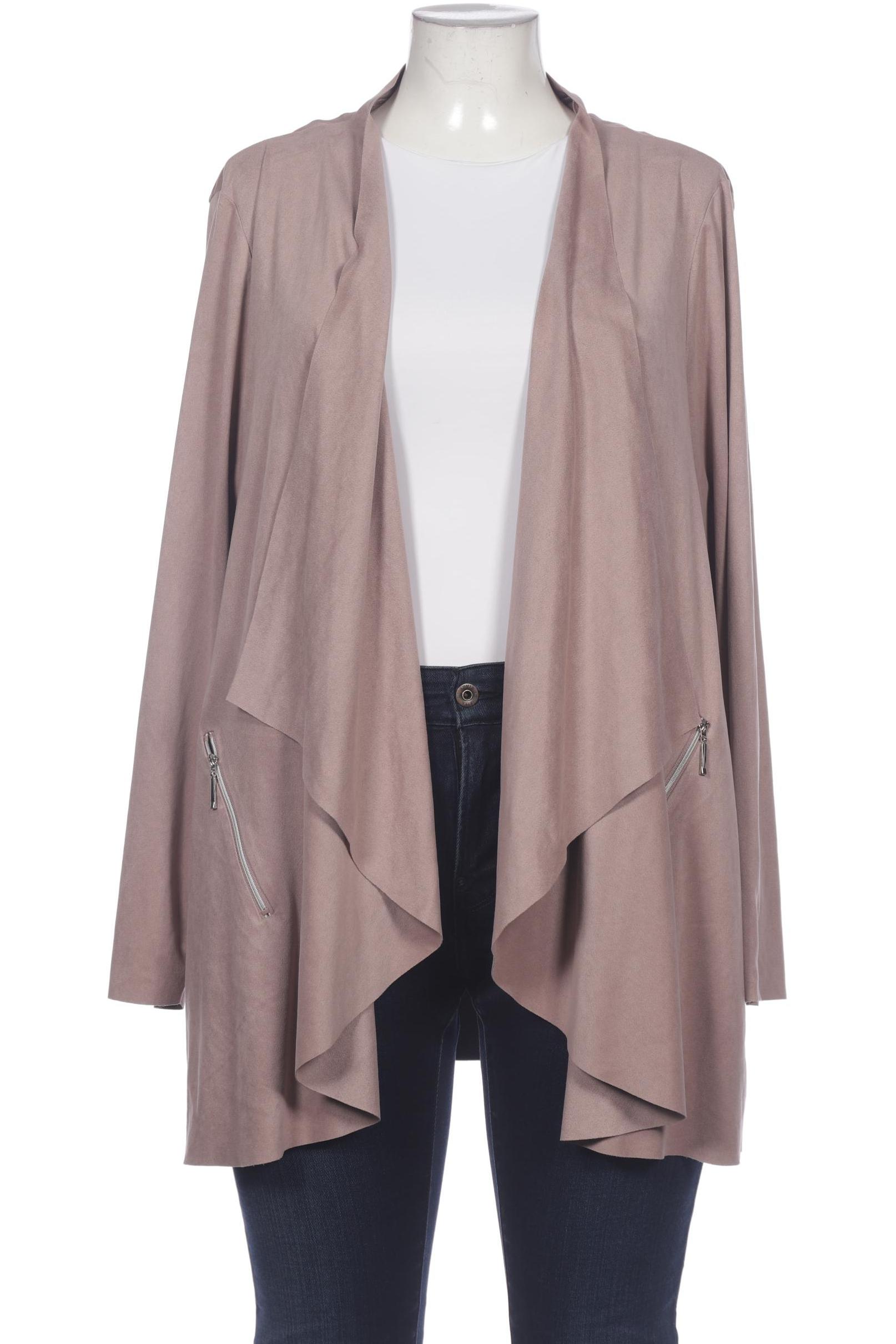 

Ulla Popken Damen Strickjacke, pink, Gr. 46