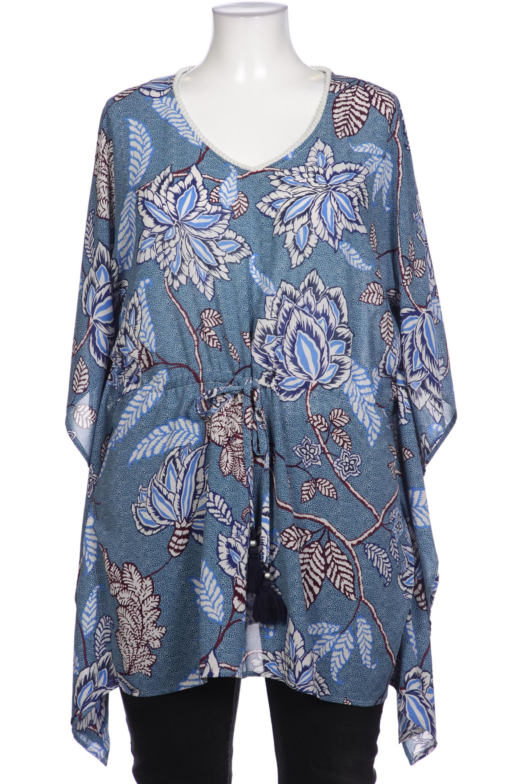 

Ulla Popken Damen Bluse, blau, Gr. 46