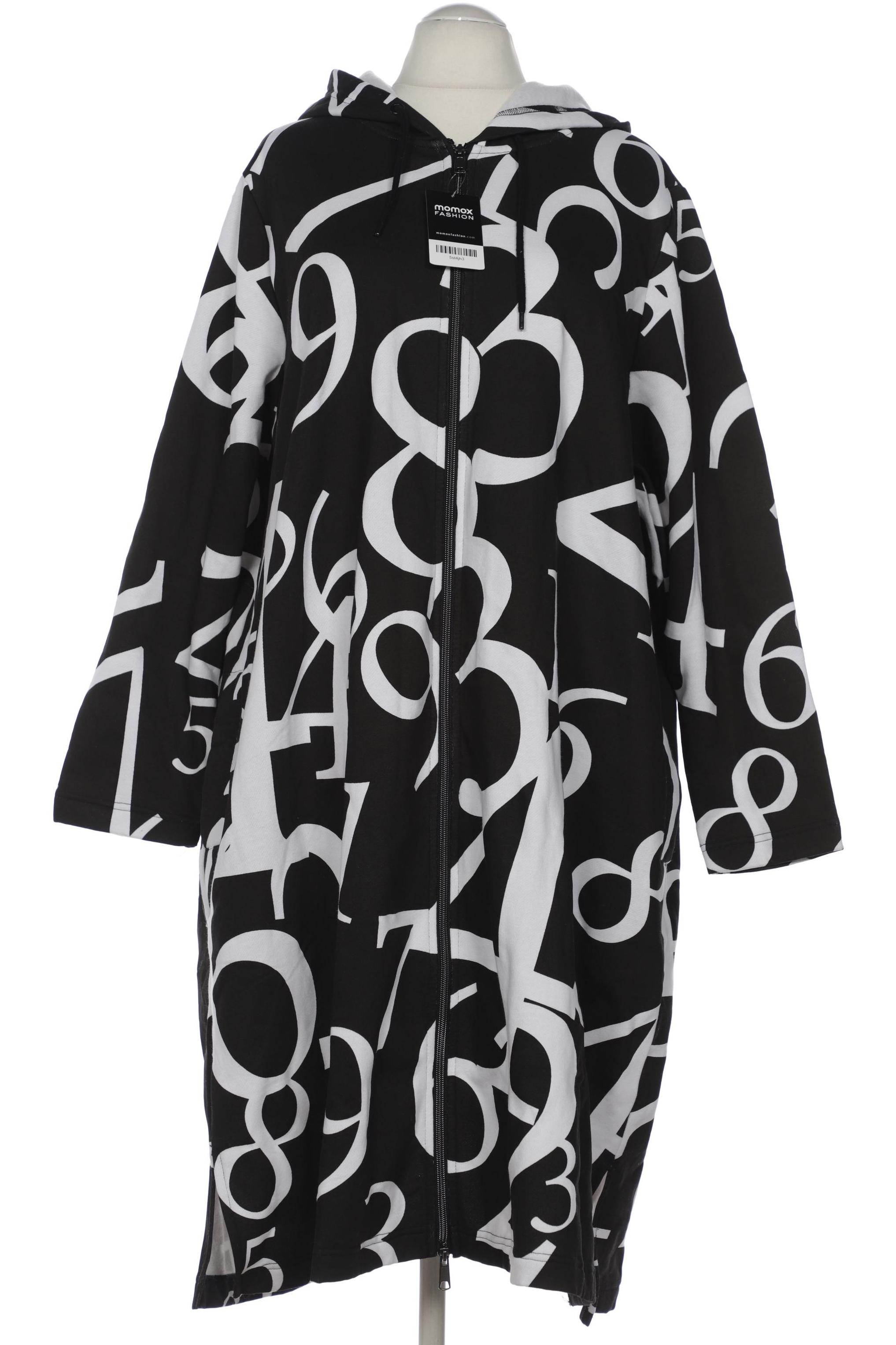 

Ulla Popken Damen Kapuzenpullover, schwarz, Gr. 54