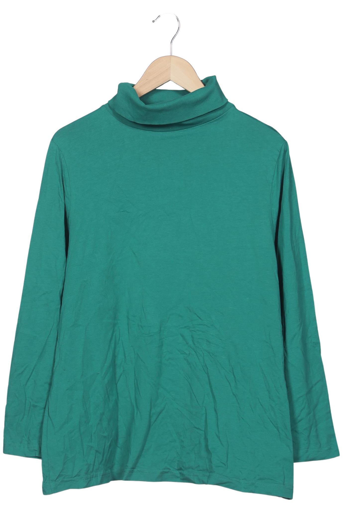 

Ulla Popken Damen Langarmshirt, grün, Gr. 46