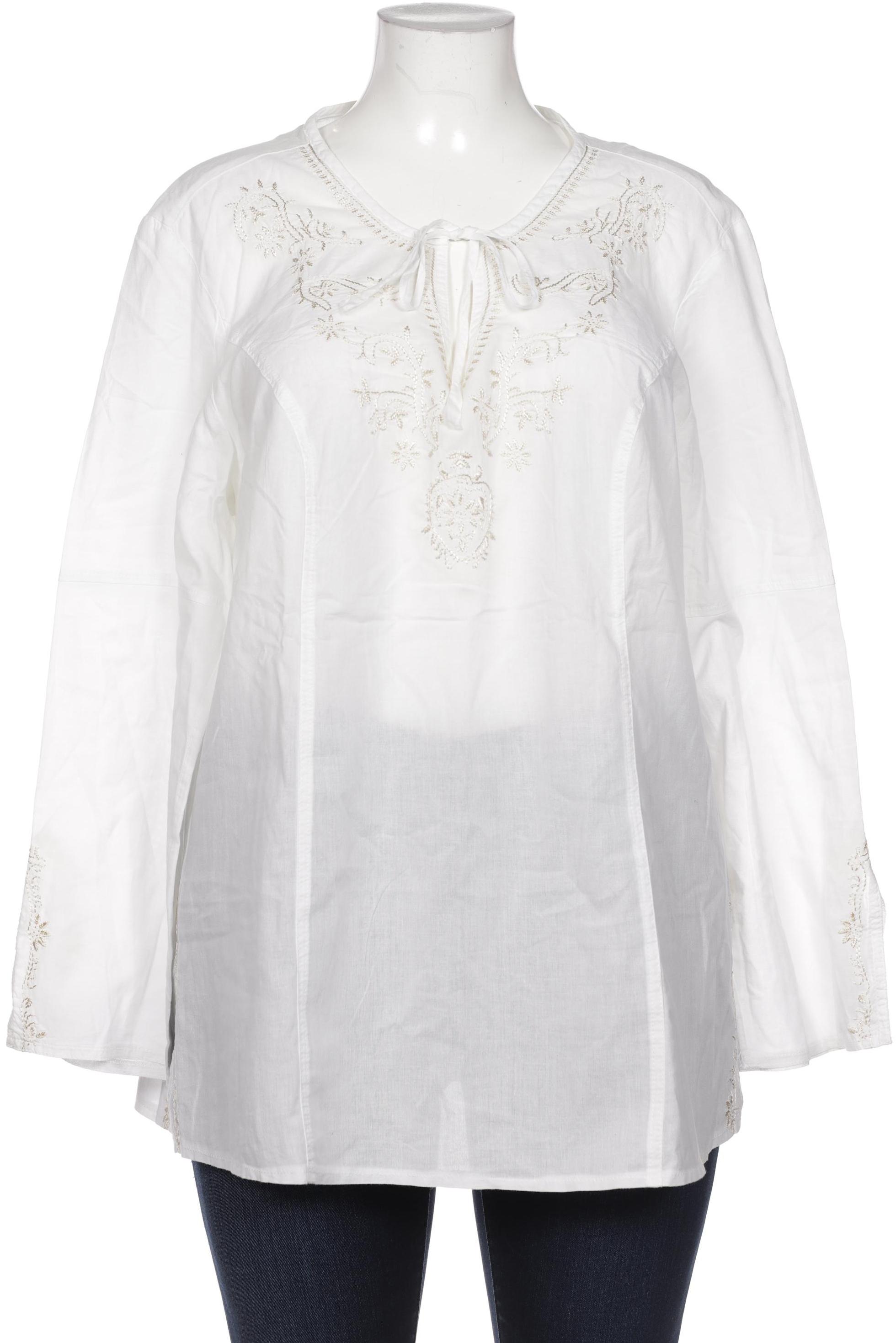 

Ulla Popken Damen Bluse, weiß, Gr. 46