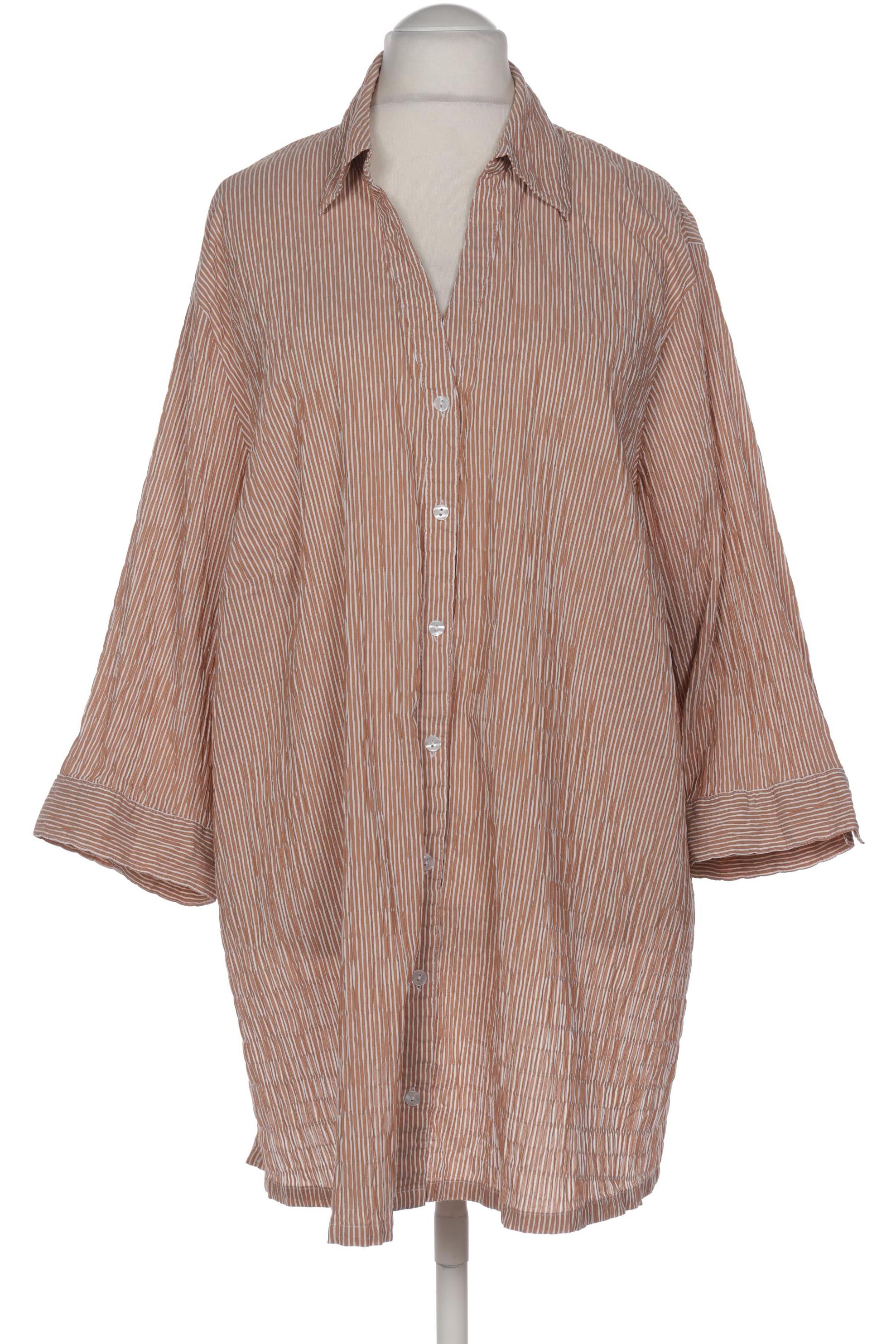 

Ulla Popken Damen Bluse, beige, Gr. 58