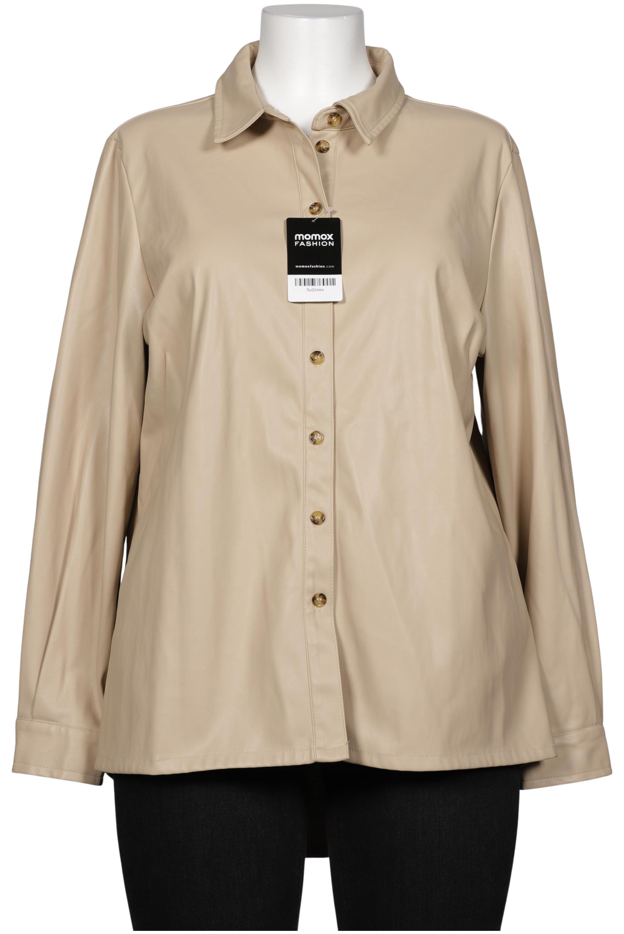 

Ulla Popken Damen Bluse, beige, Gr. 42